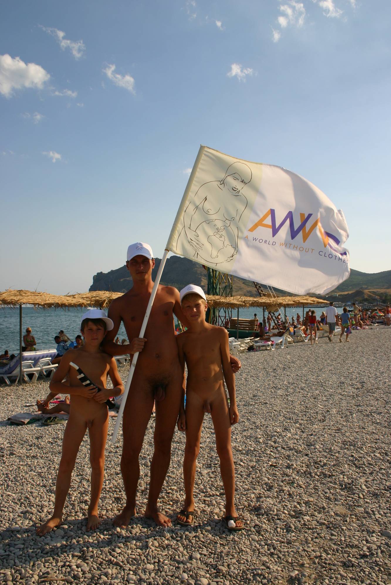 AWWC Flag Group Picture - 2
