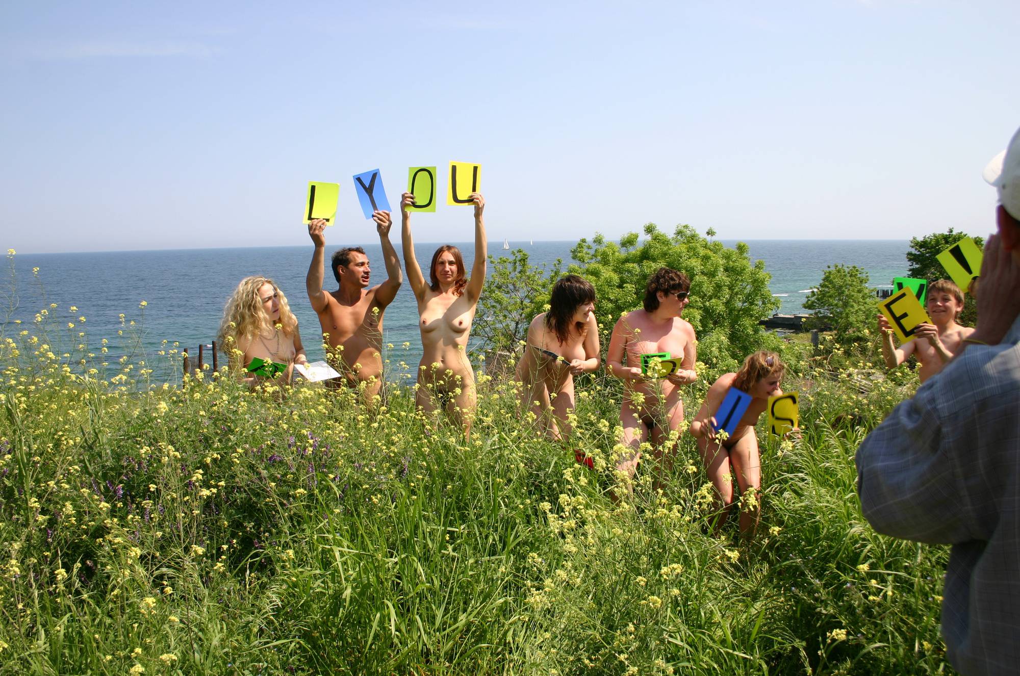 Purenudism Pics Colored Naturist Letters - 1