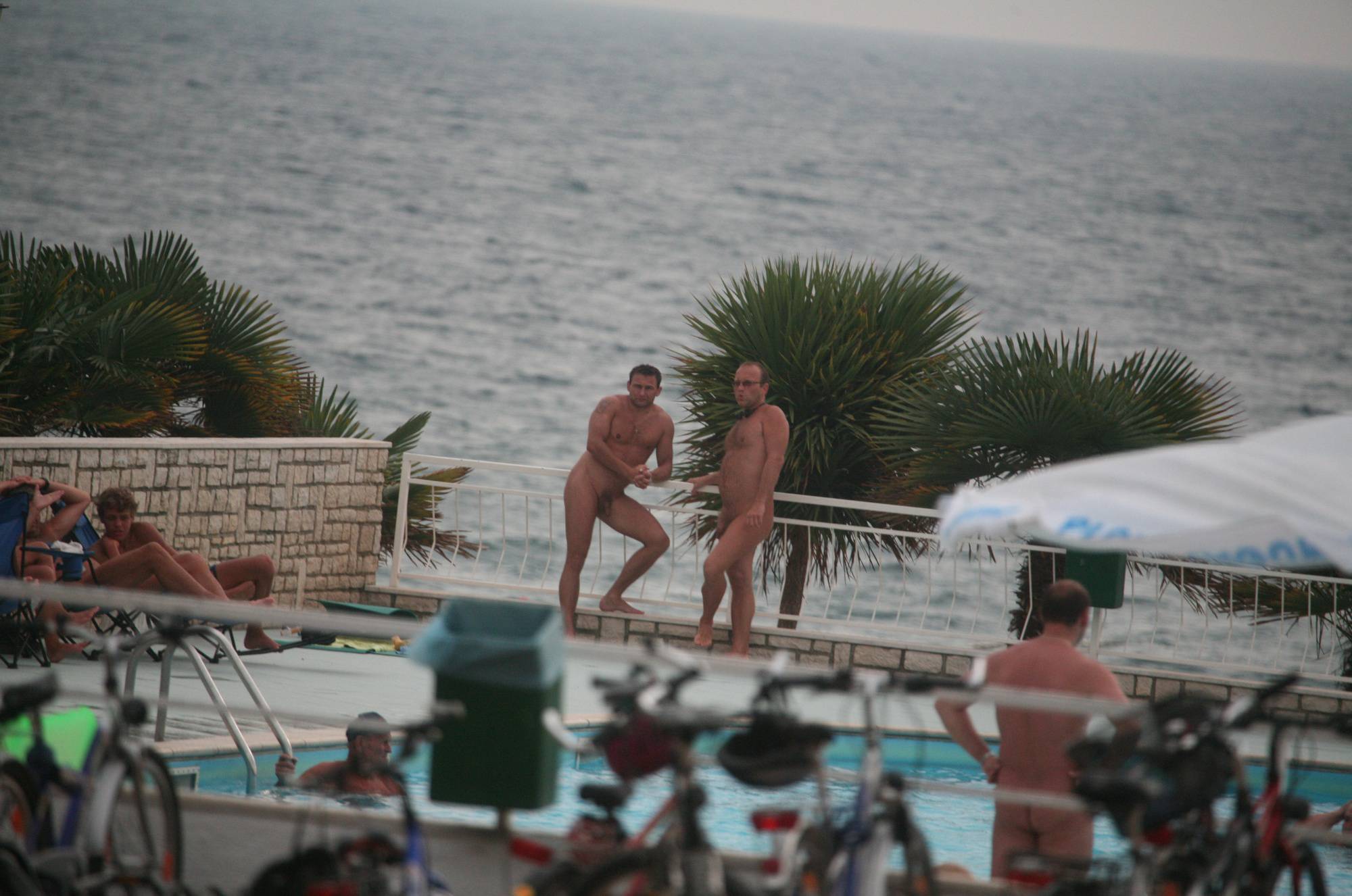 Purenudism Pics Crete FKK Inner-Pool - 1