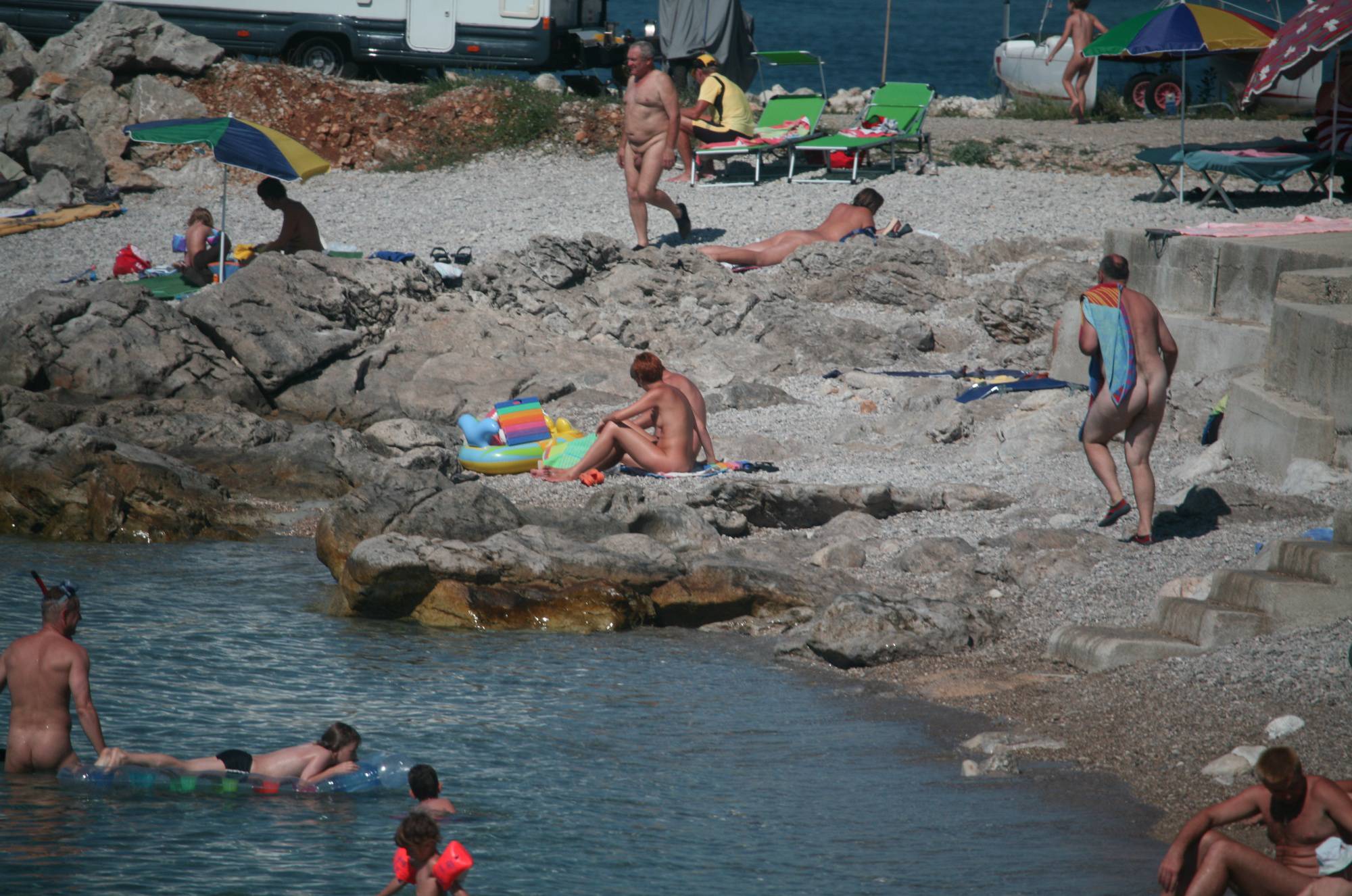 Purenudism Pics Crete FKK Skinny Dipping - 1
