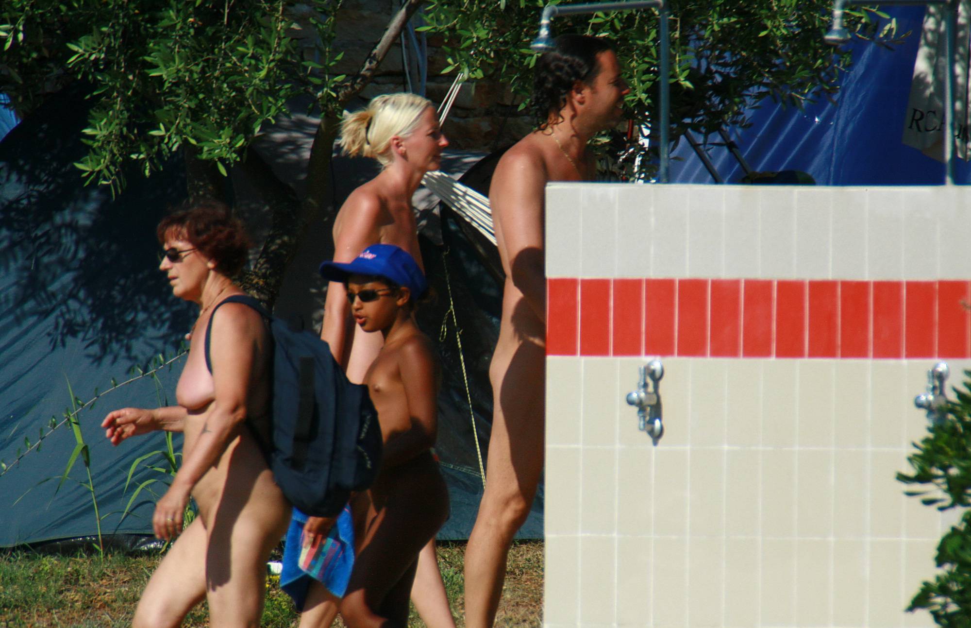 Purenudism Pics Dipping Into The Lake - 2