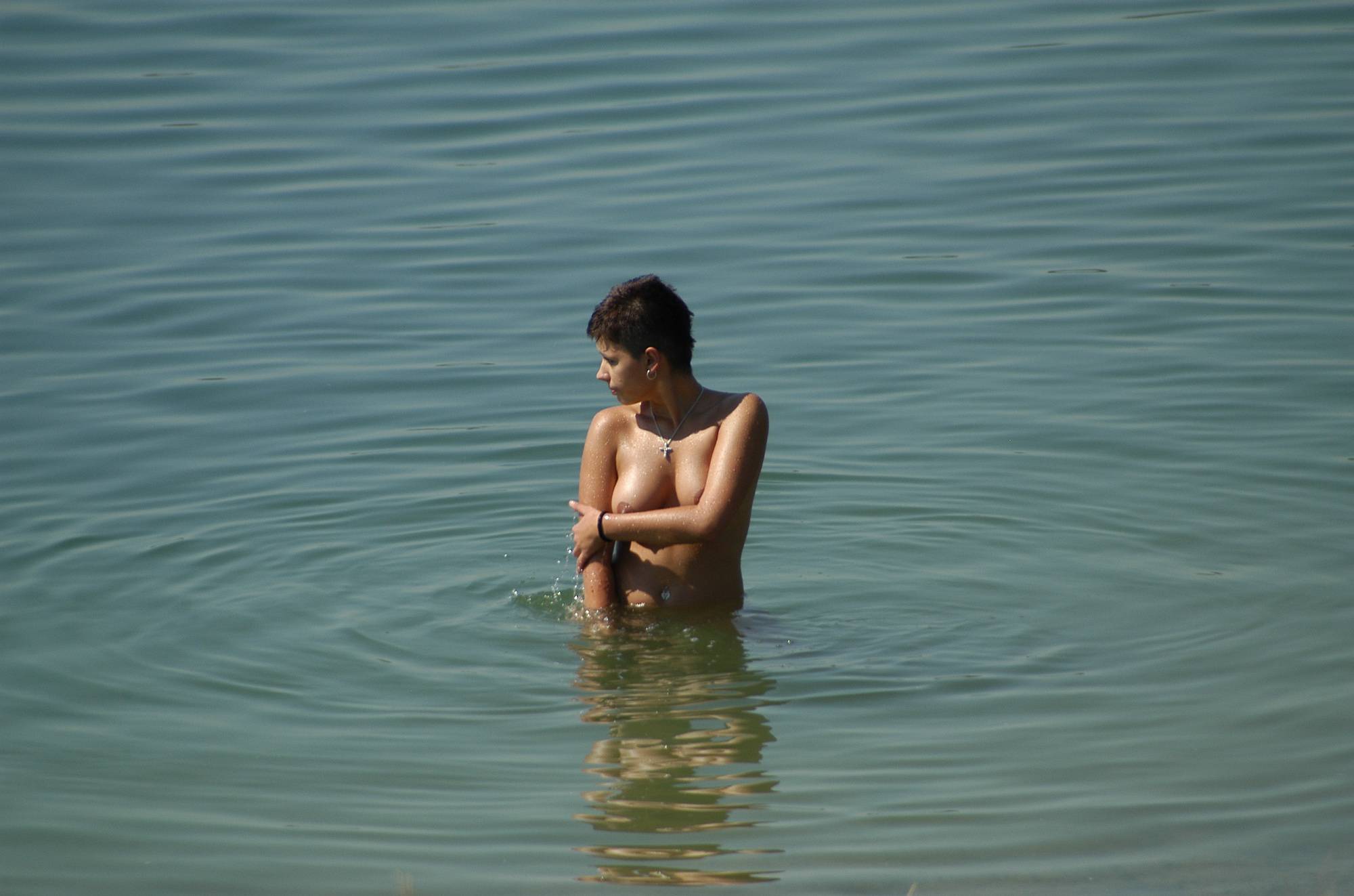 Purenudism Pics Elvia's Skinny Dipping - 2