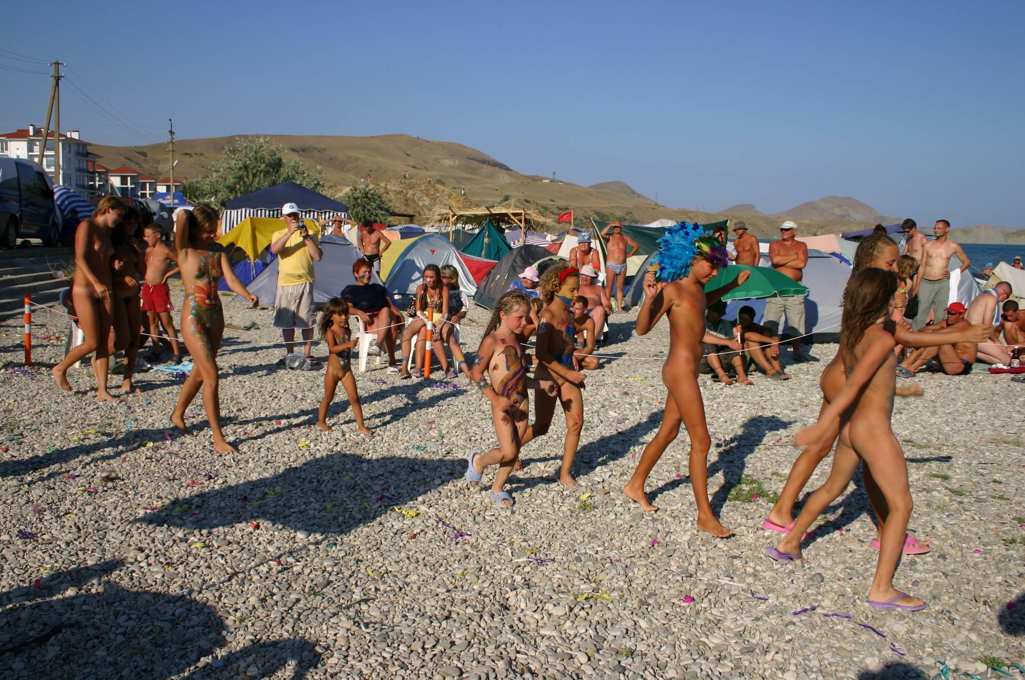 Purenudism Pics Family Beach Dance Party - 2