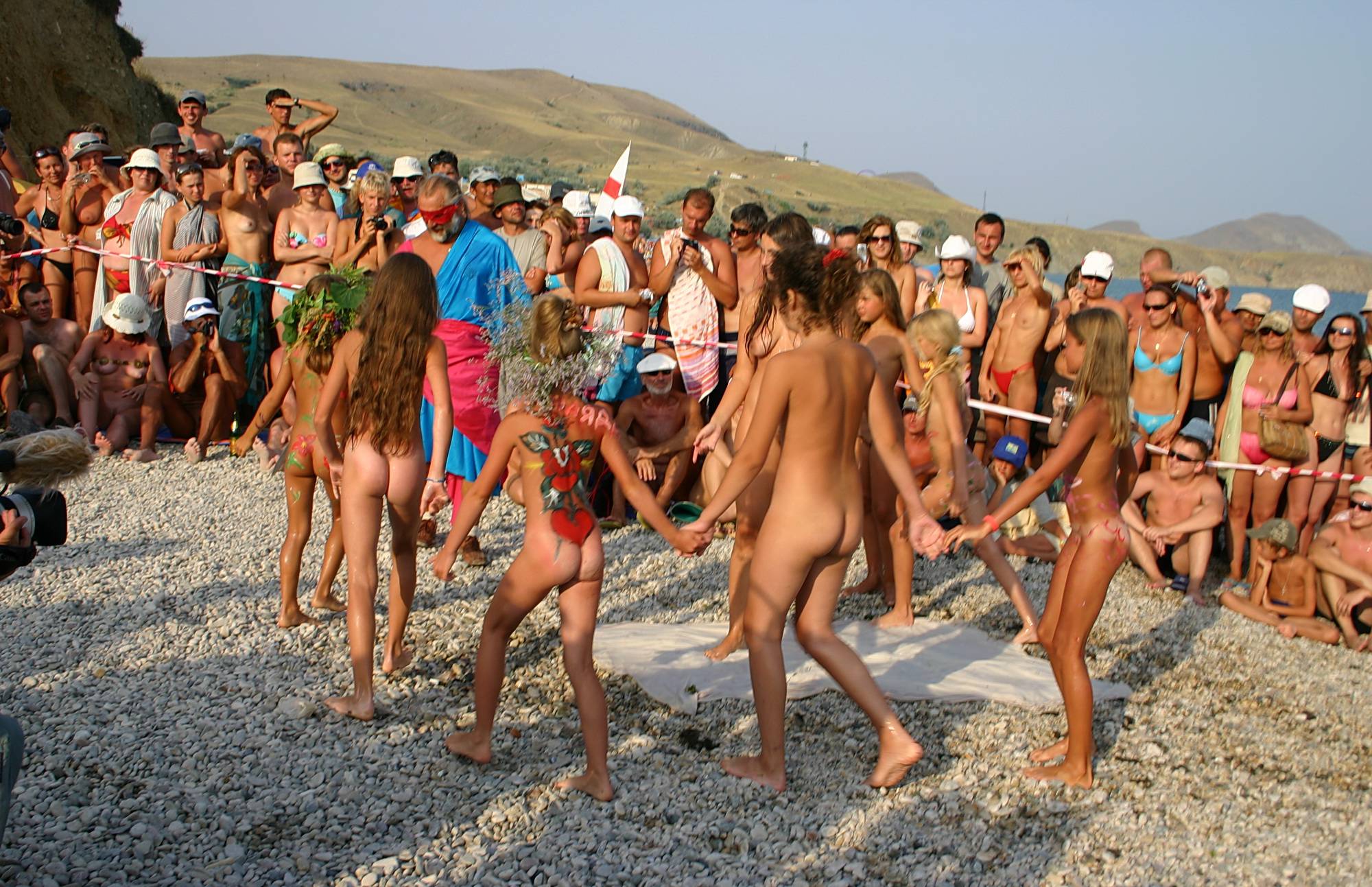 Purenudism Pics Grown Up Beach Dancers - 1