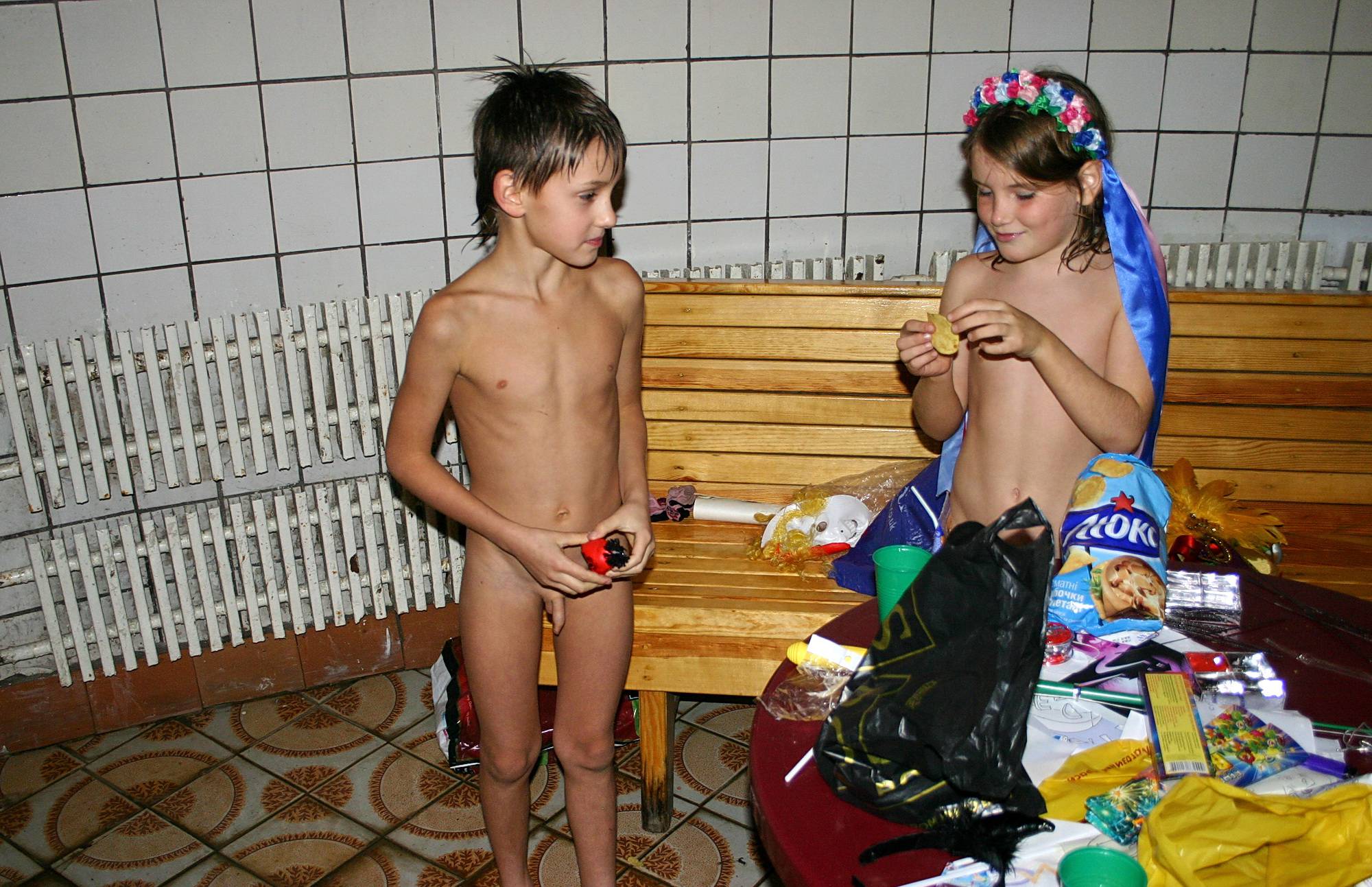 Halloween Pool Benching - 1