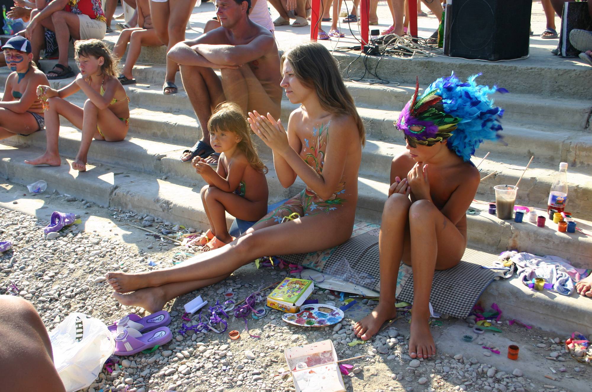 In Sidelines Naturist Girls - 1