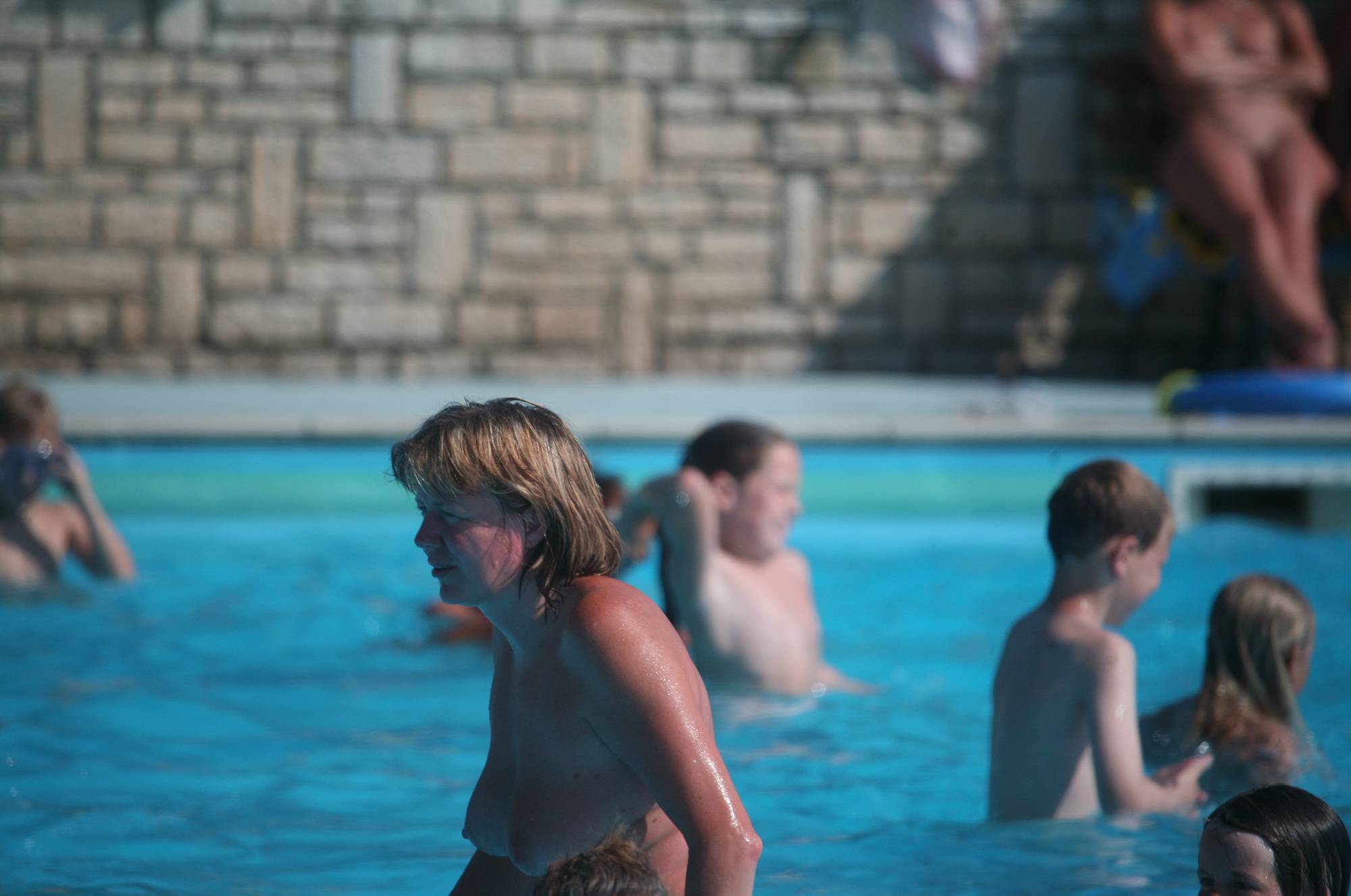 Inside Nudist Pool Waters - 2