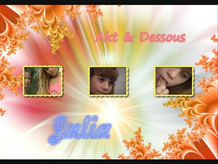 Julia Akt and Dessous - Poster