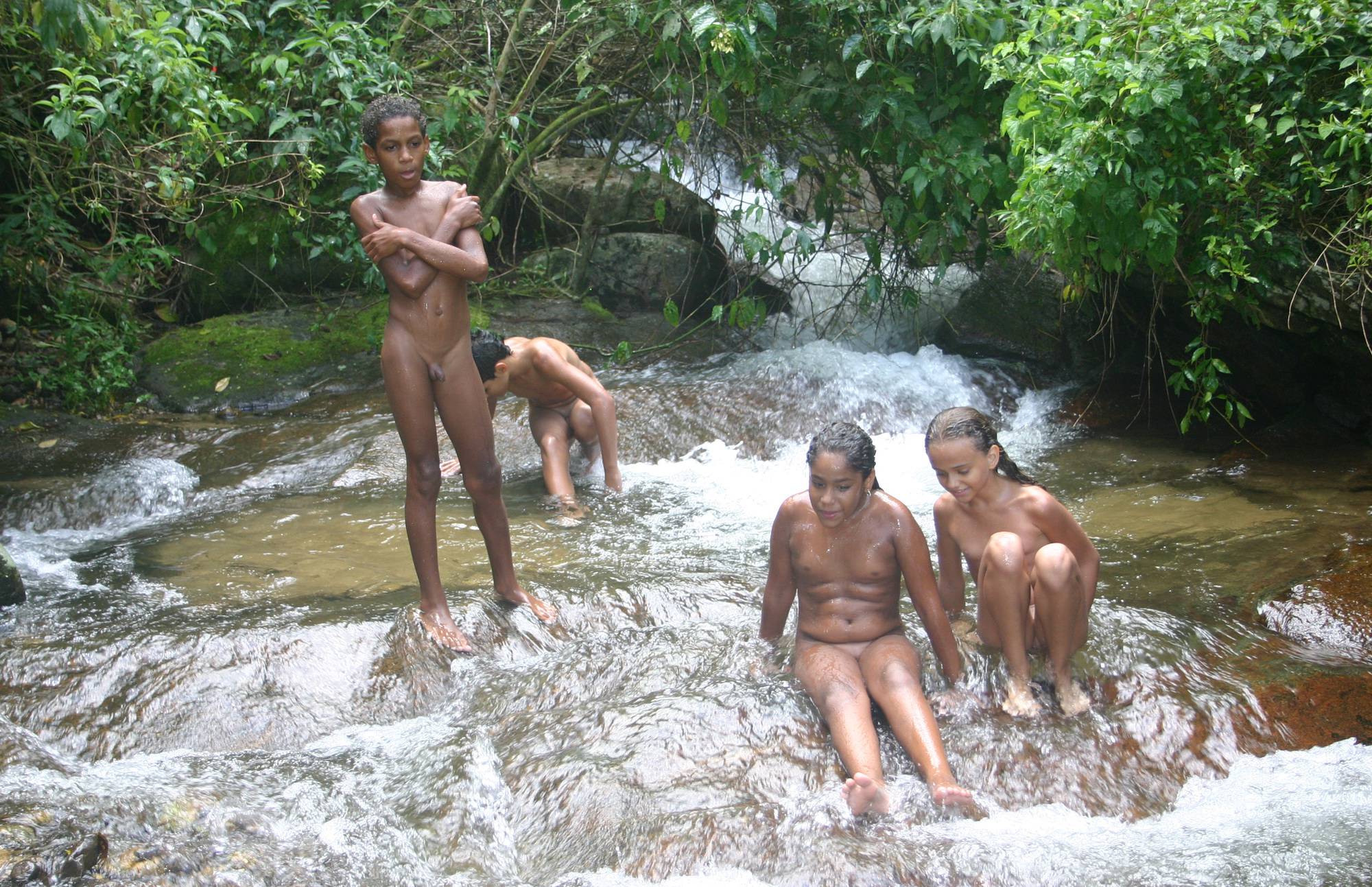 Purenudism Pics Let the Hot Waters Splash - 1