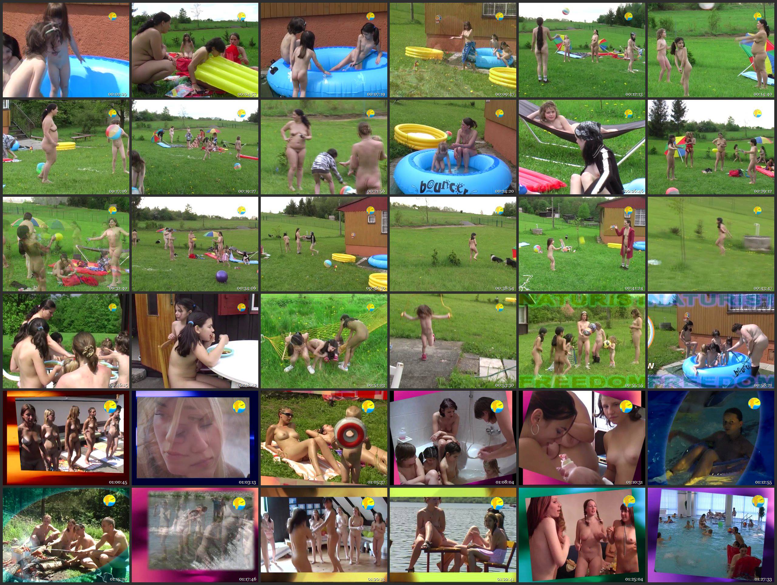 Naturist Freedom Videos Meadow - Thumbnails
