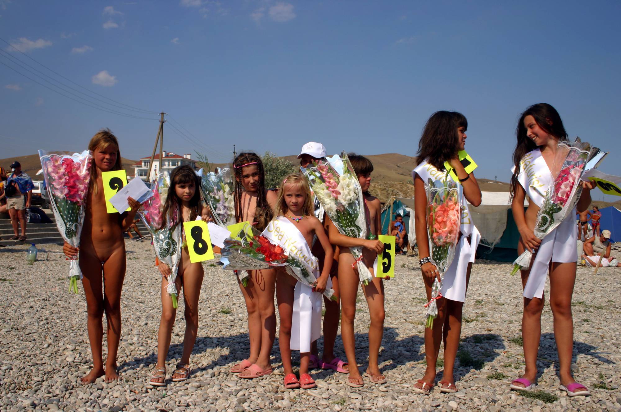 Naturist Pageant Line-Up - 1