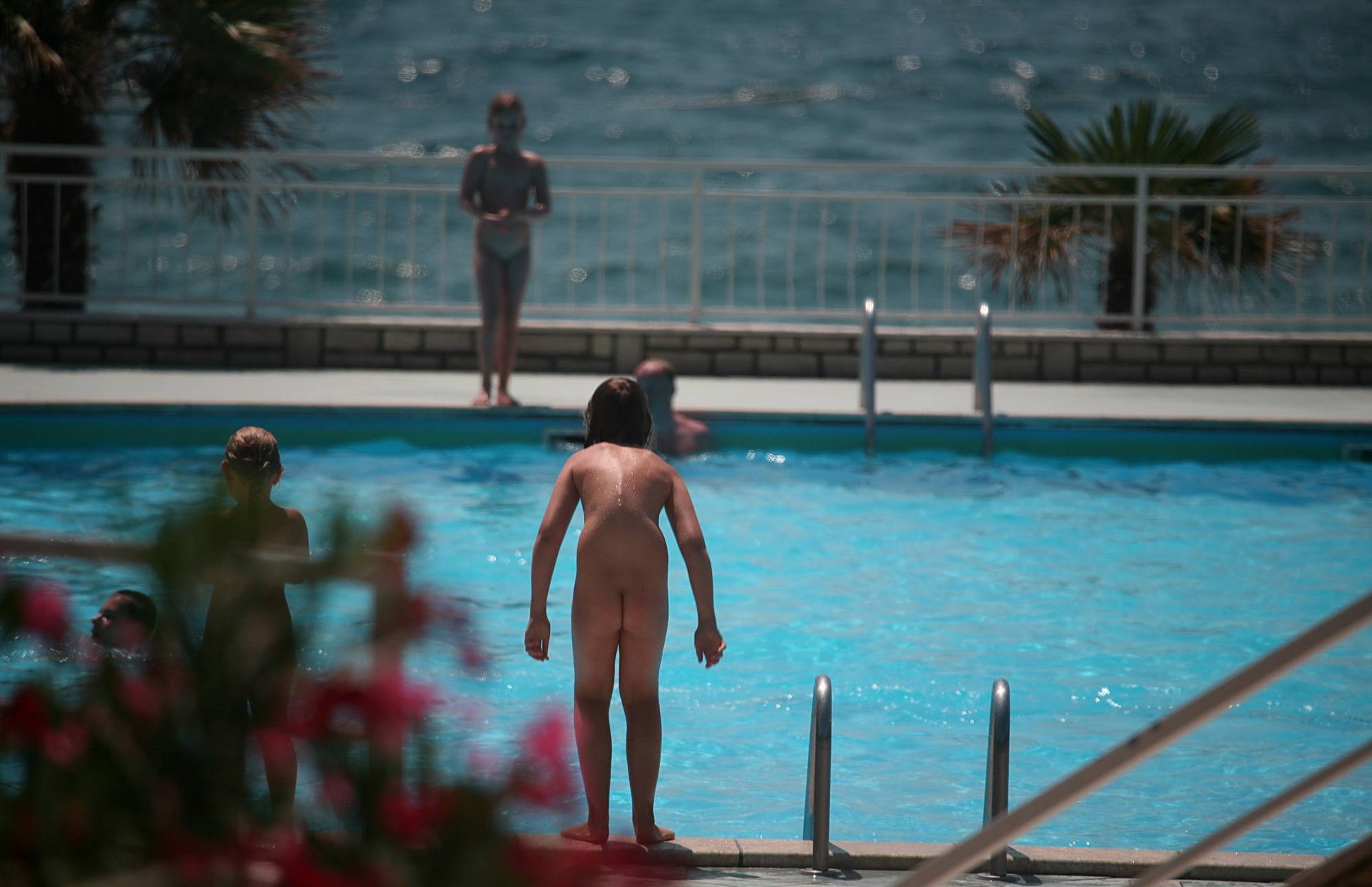 Naturist Pool Background - 1