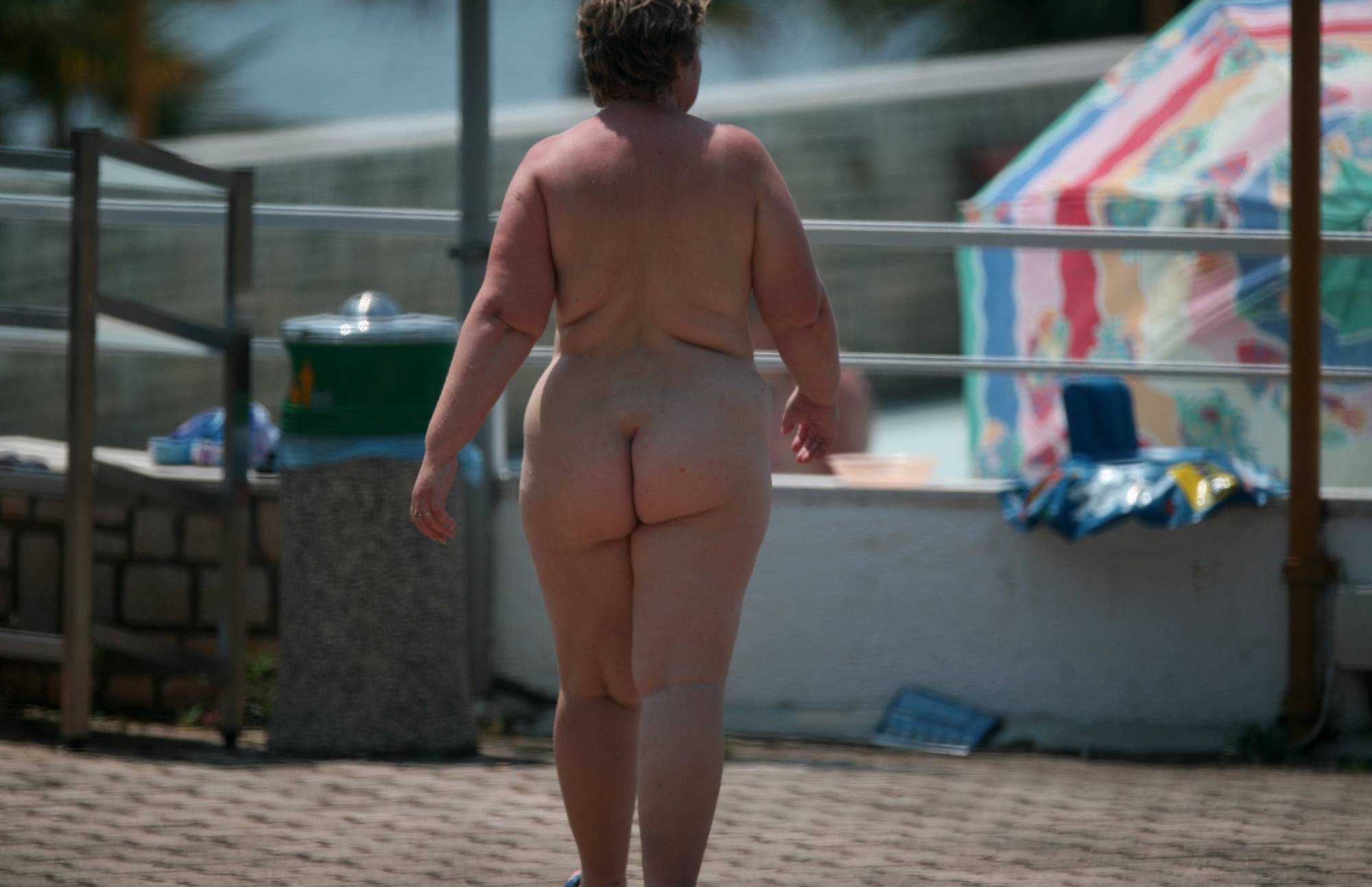 Purenudism Pics Naturist Pool Profile Walk - 1