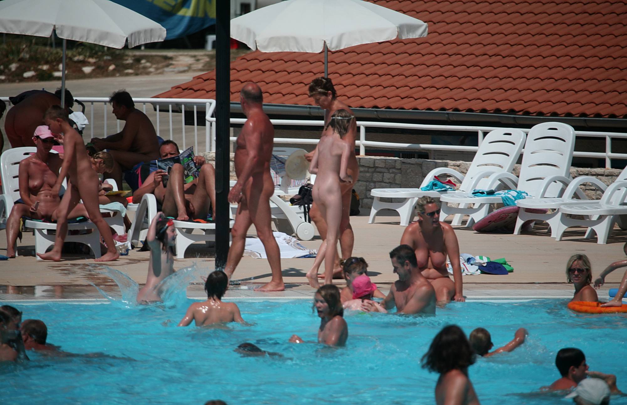 Naturist Pool Rest Area - 2