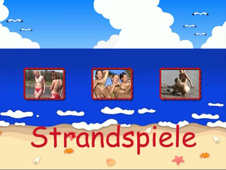 Strandspiele - Poster