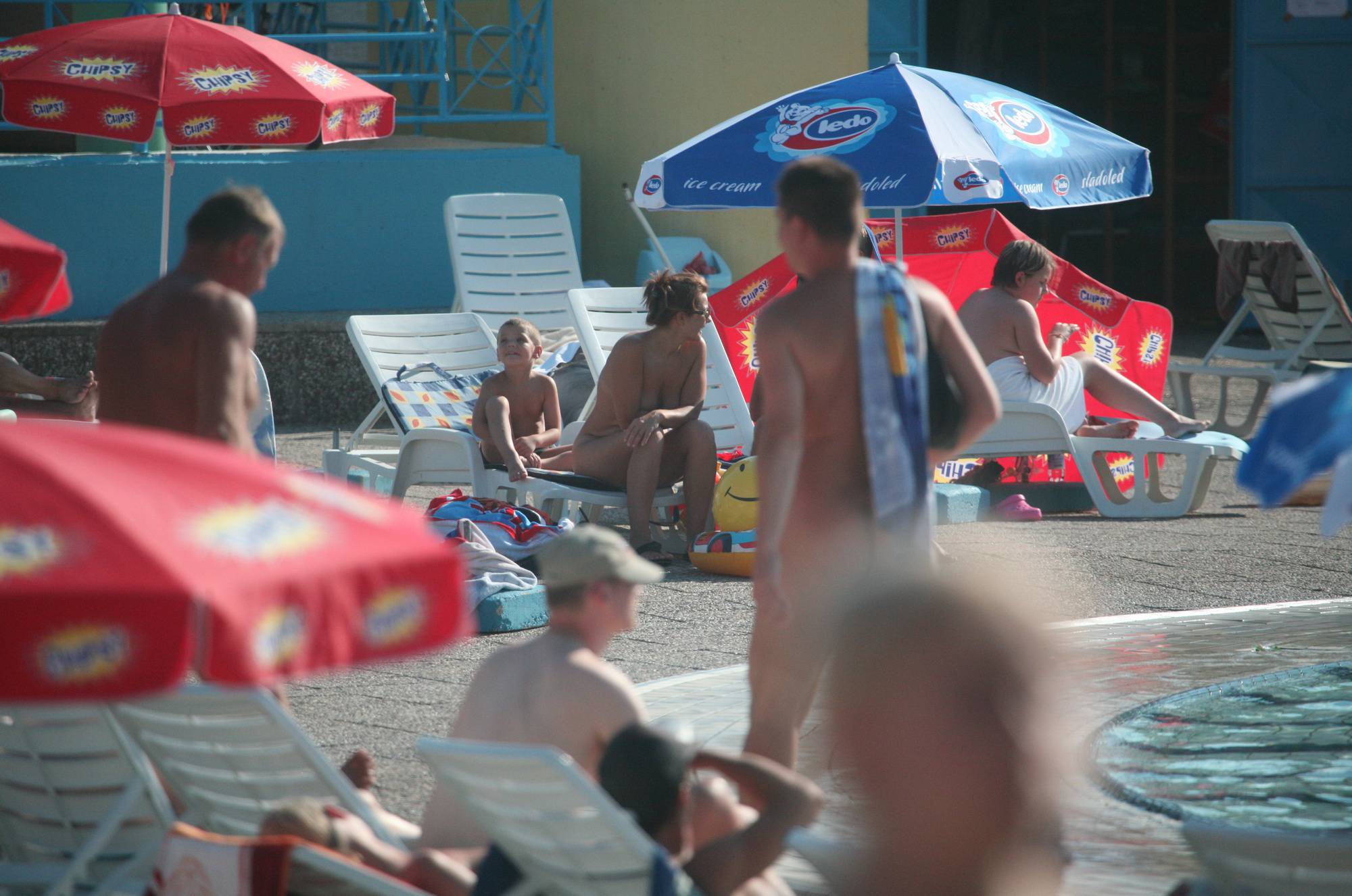 Purenudism Pics Nora FKK Poolside View - 1