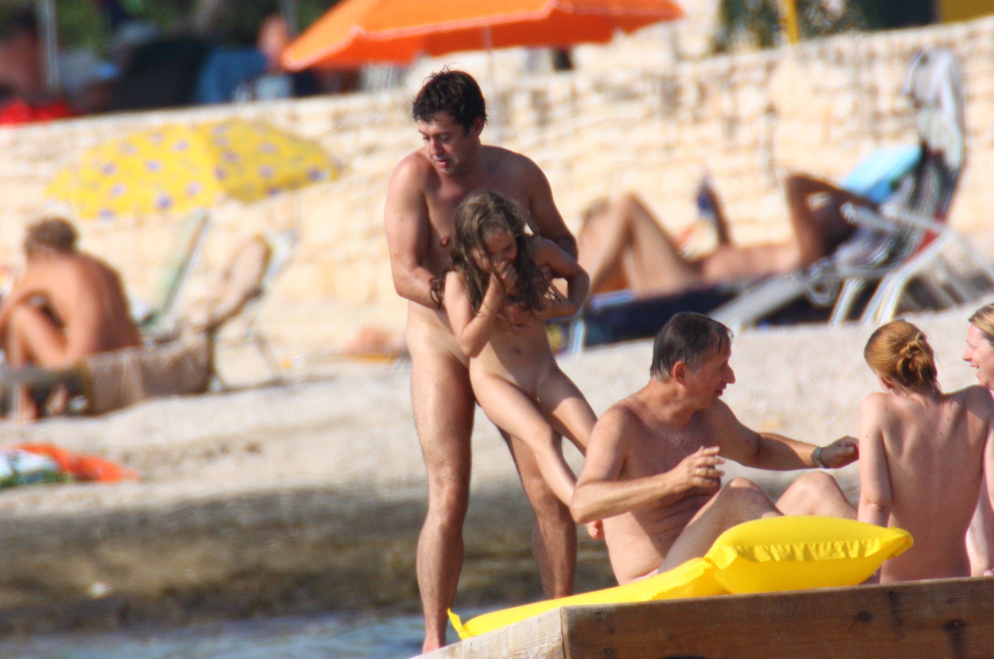 Nudist Family Outdoor Fun - 2