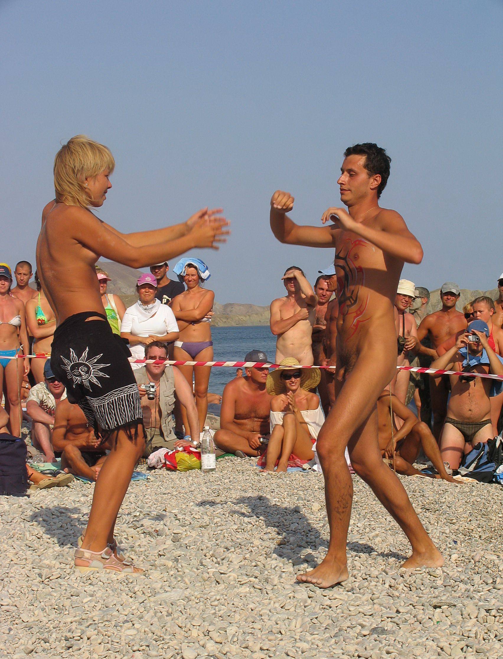 Purenudism Pics Nudist Pants Off Dance Off - 1