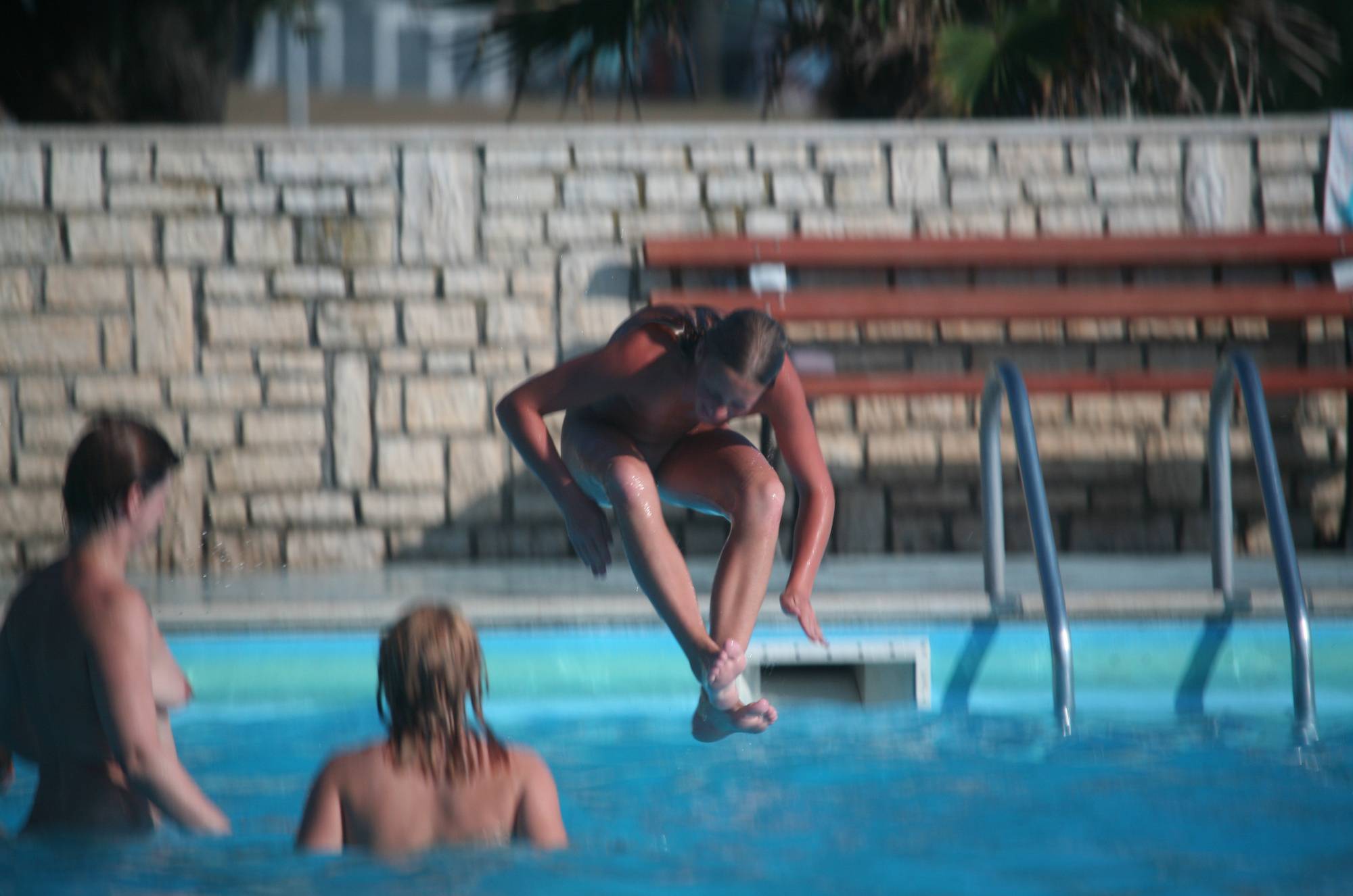 Nudist Pool Jumpers One - 2