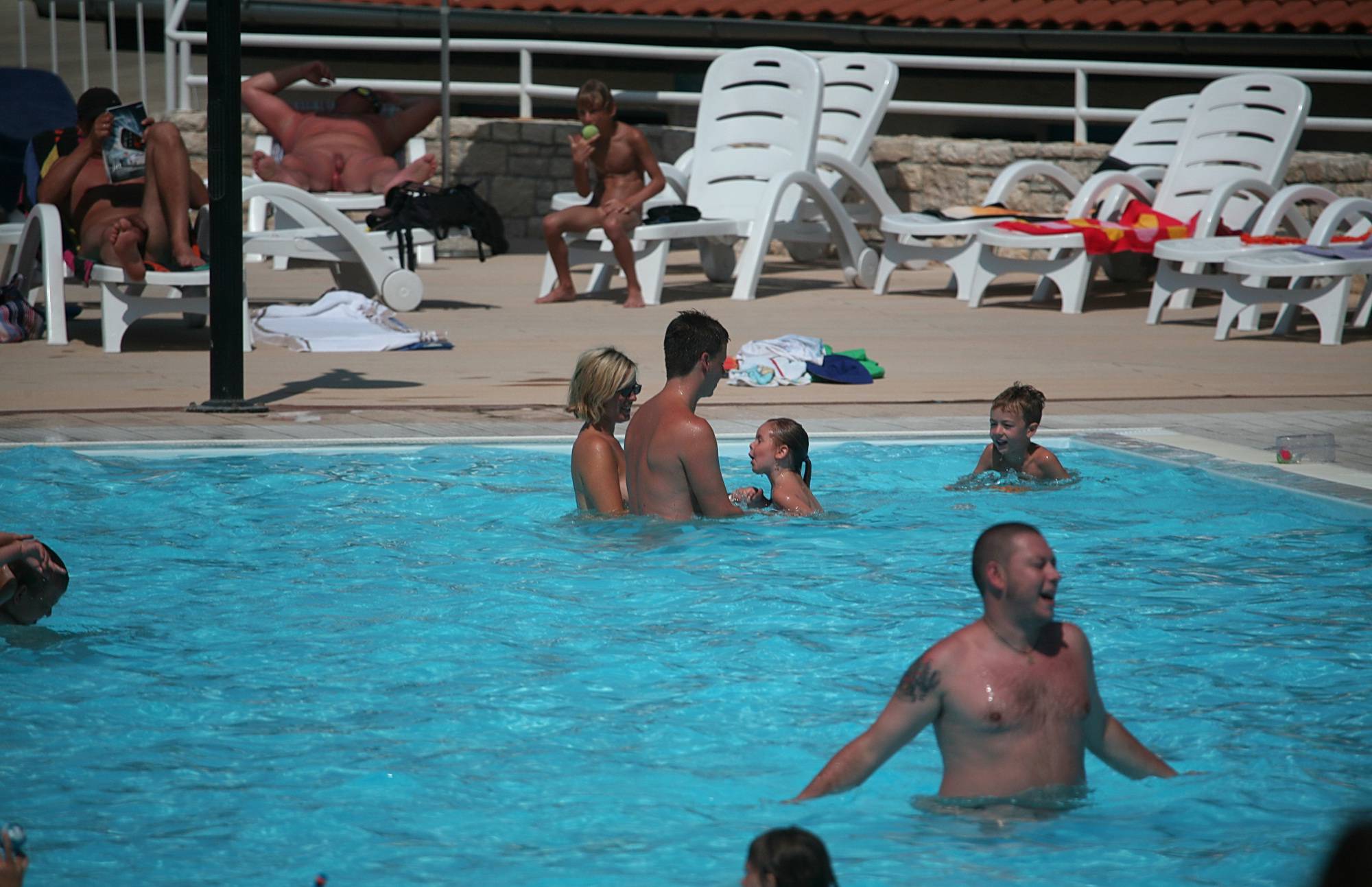 Purenudism Pics Afternoon Pool Games - 2