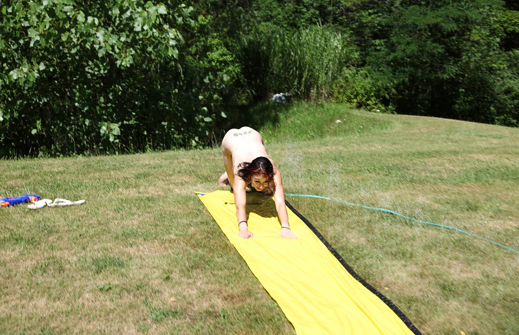 Amazing Slip n Slide Ride - 2
