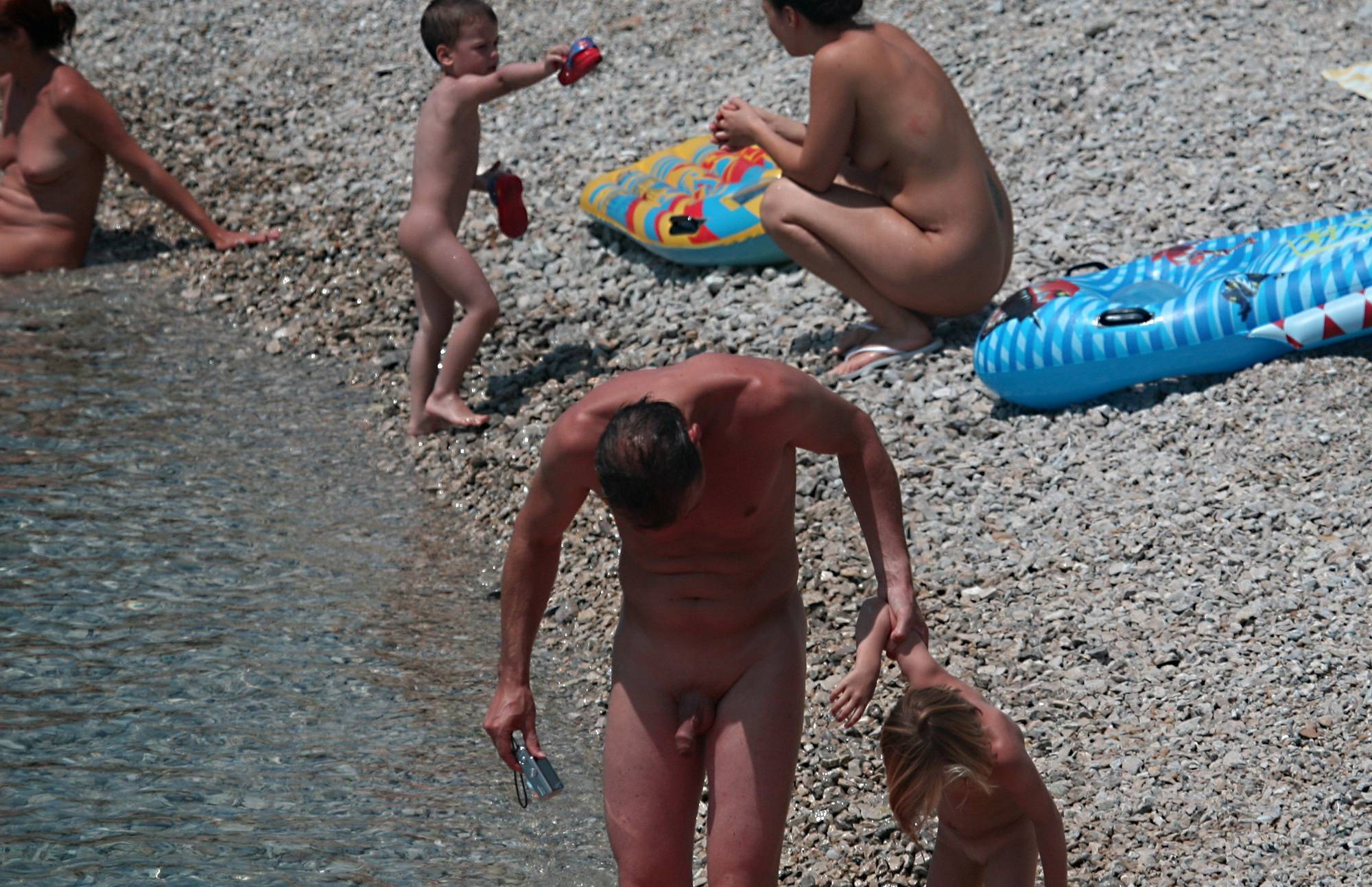 Babysitting Kids on Shore - 1