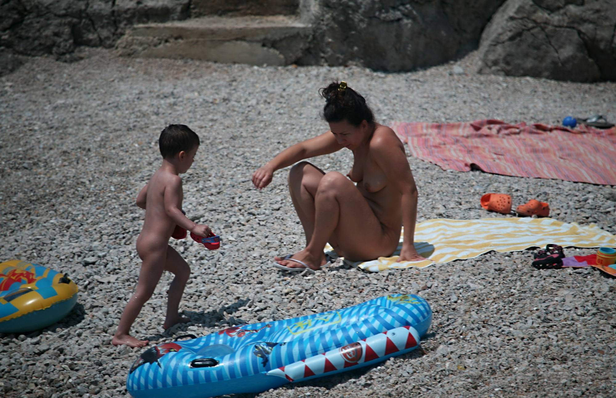Babysitting Kids on Shore - 2