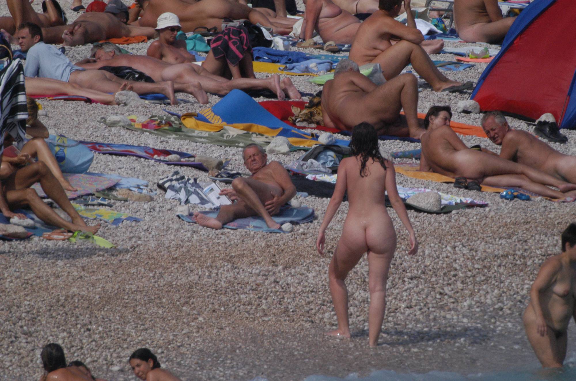 Purenudism Pics Baska Rock-Wall Beach - 2