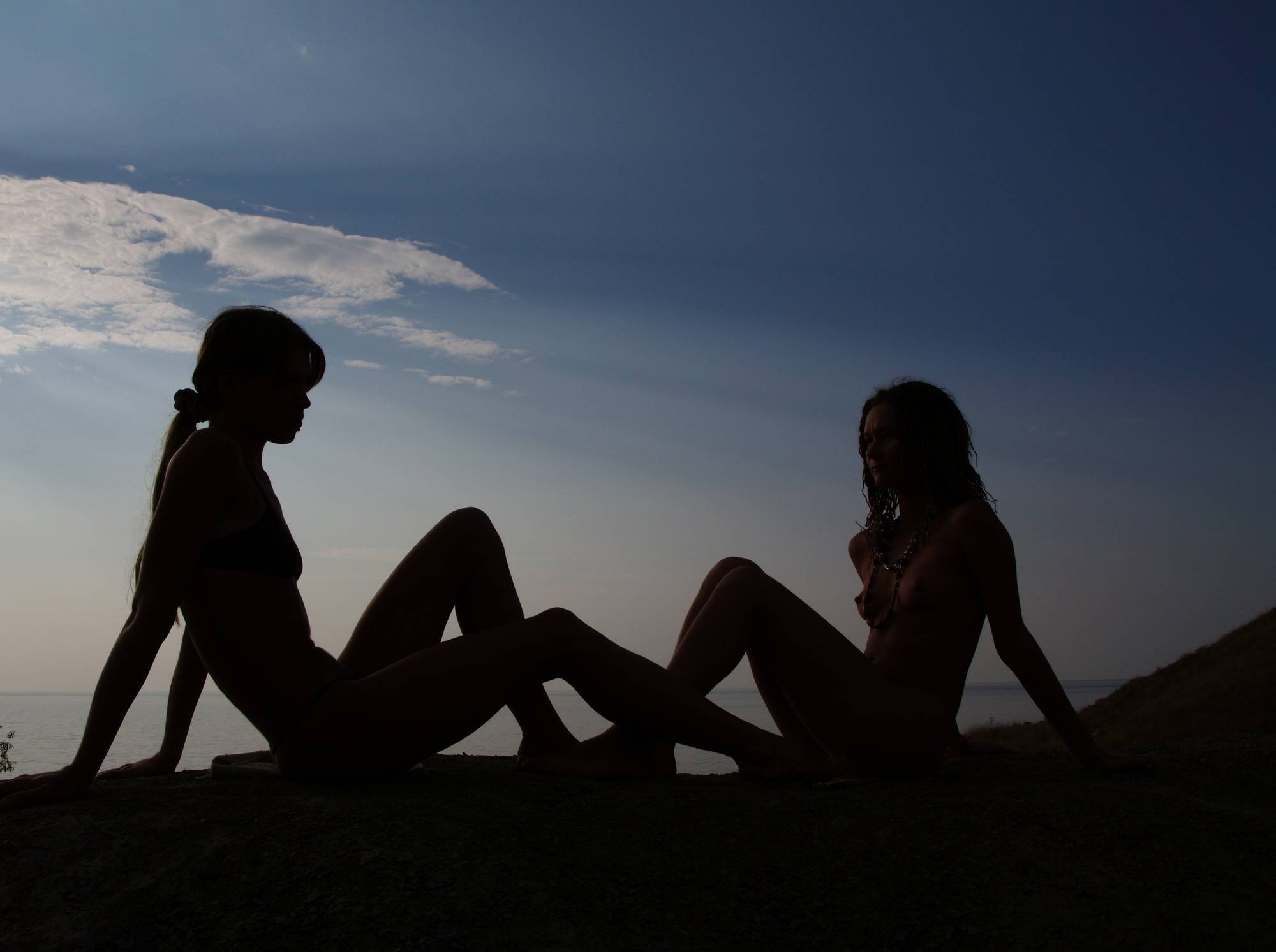 Black Night Sky Naturists - 2