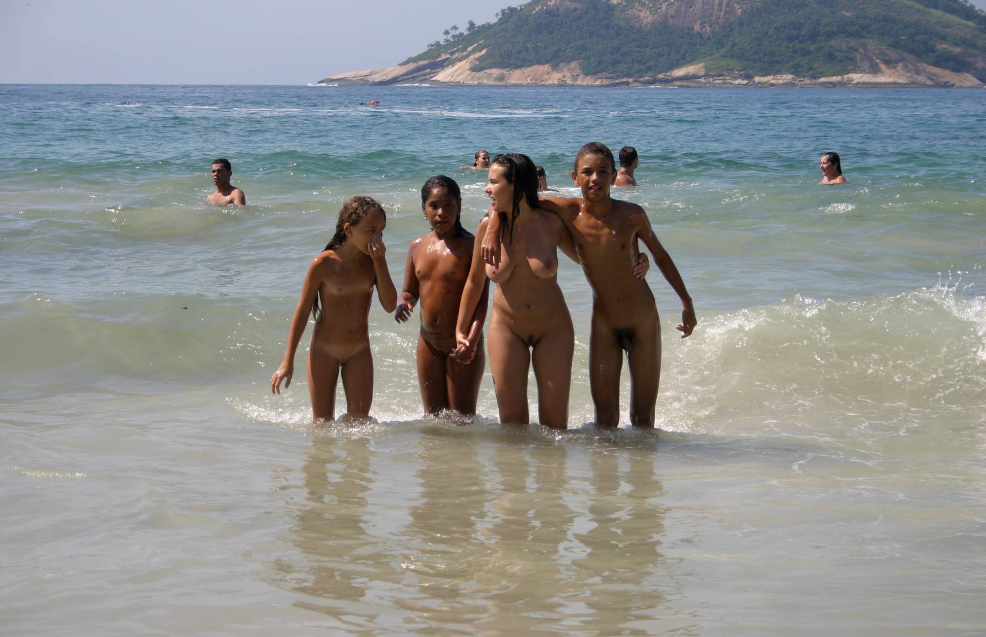 Purenudism Pics Brazilian Water Splashing - 1