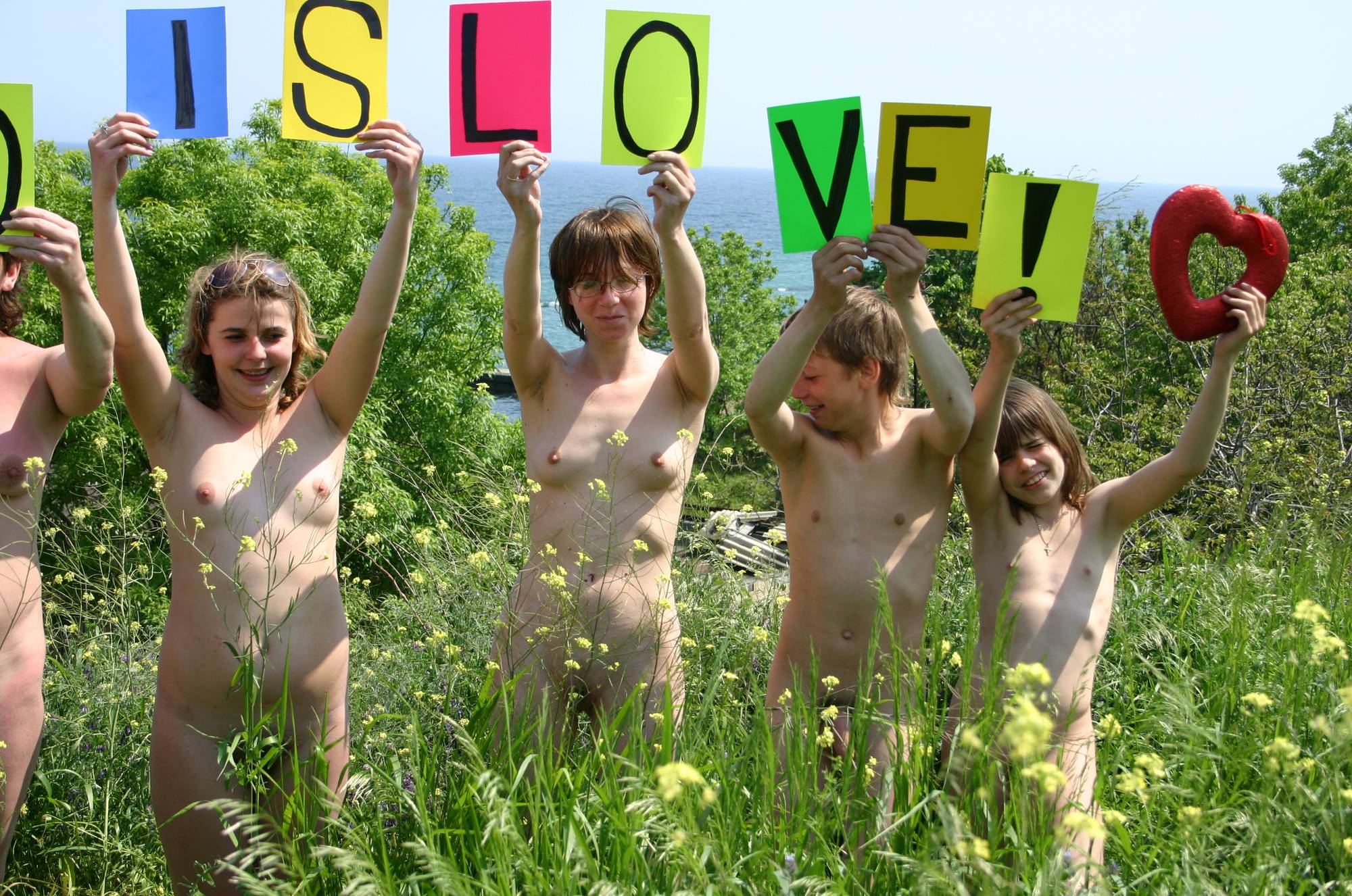 Colored Naturist Letters - 2