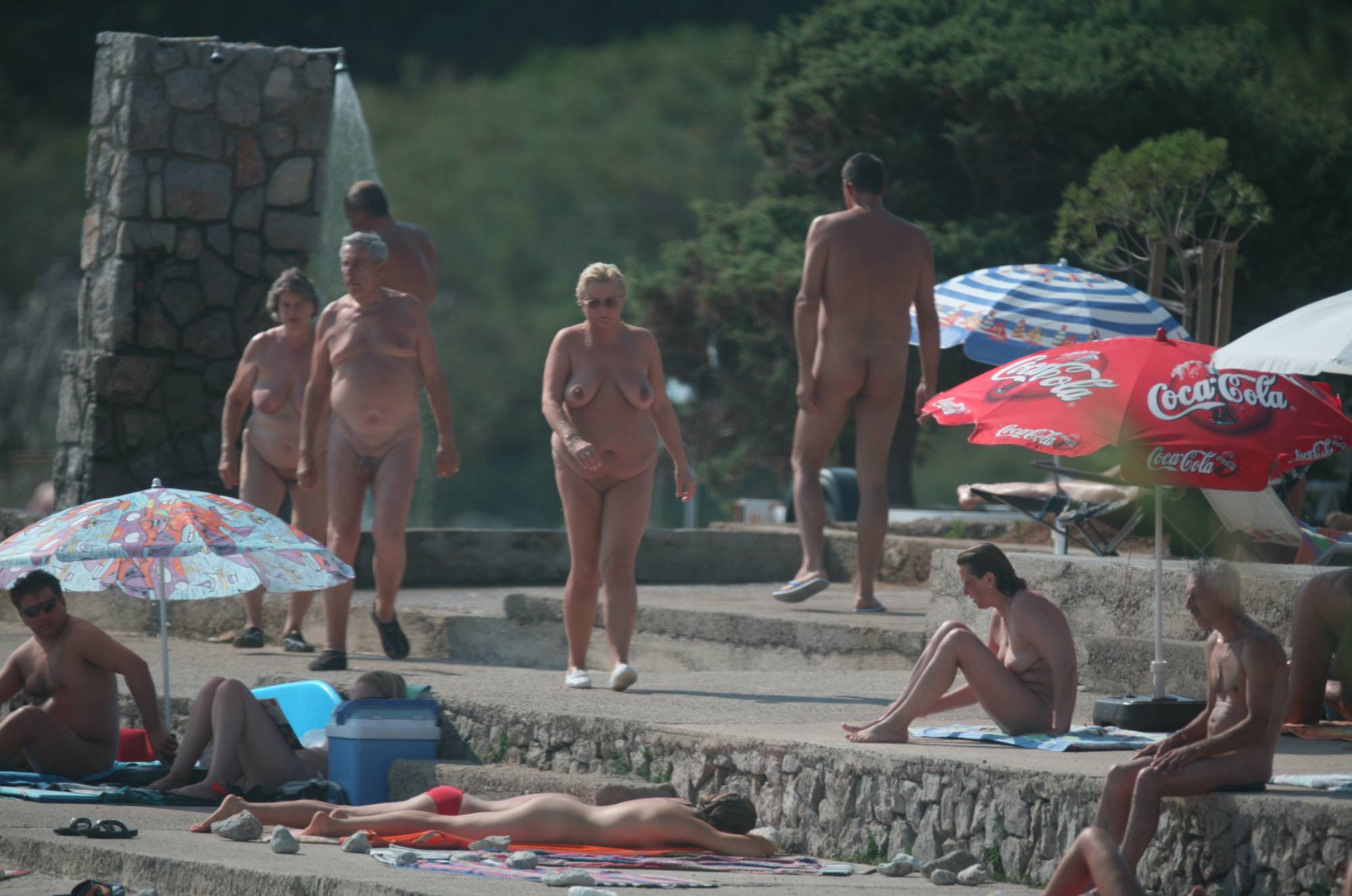 Purenudism Pics Cove Pyramid Shower Top - 1