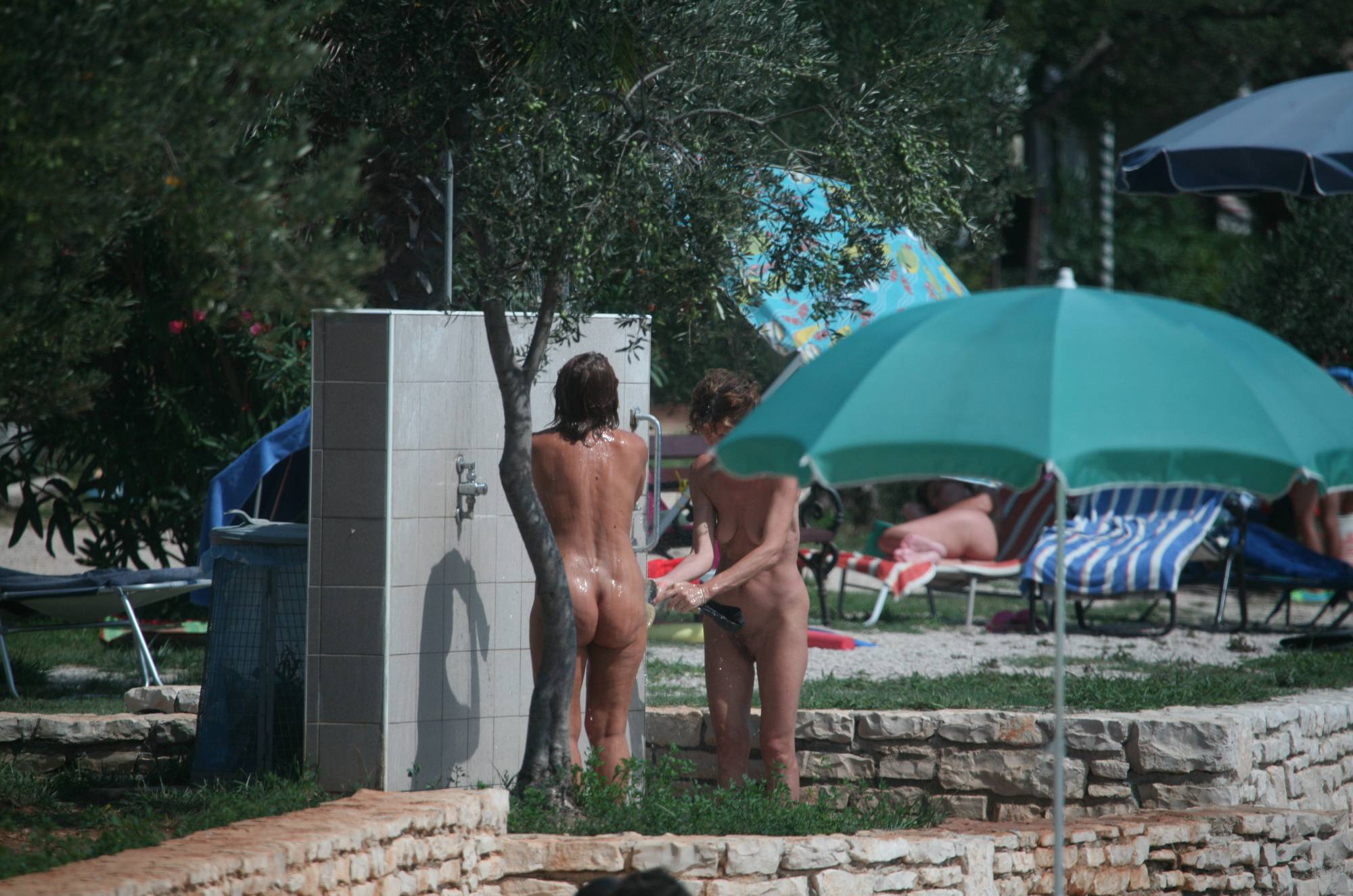 Purenudism Pics Crete FKK Shower Scenes - 1