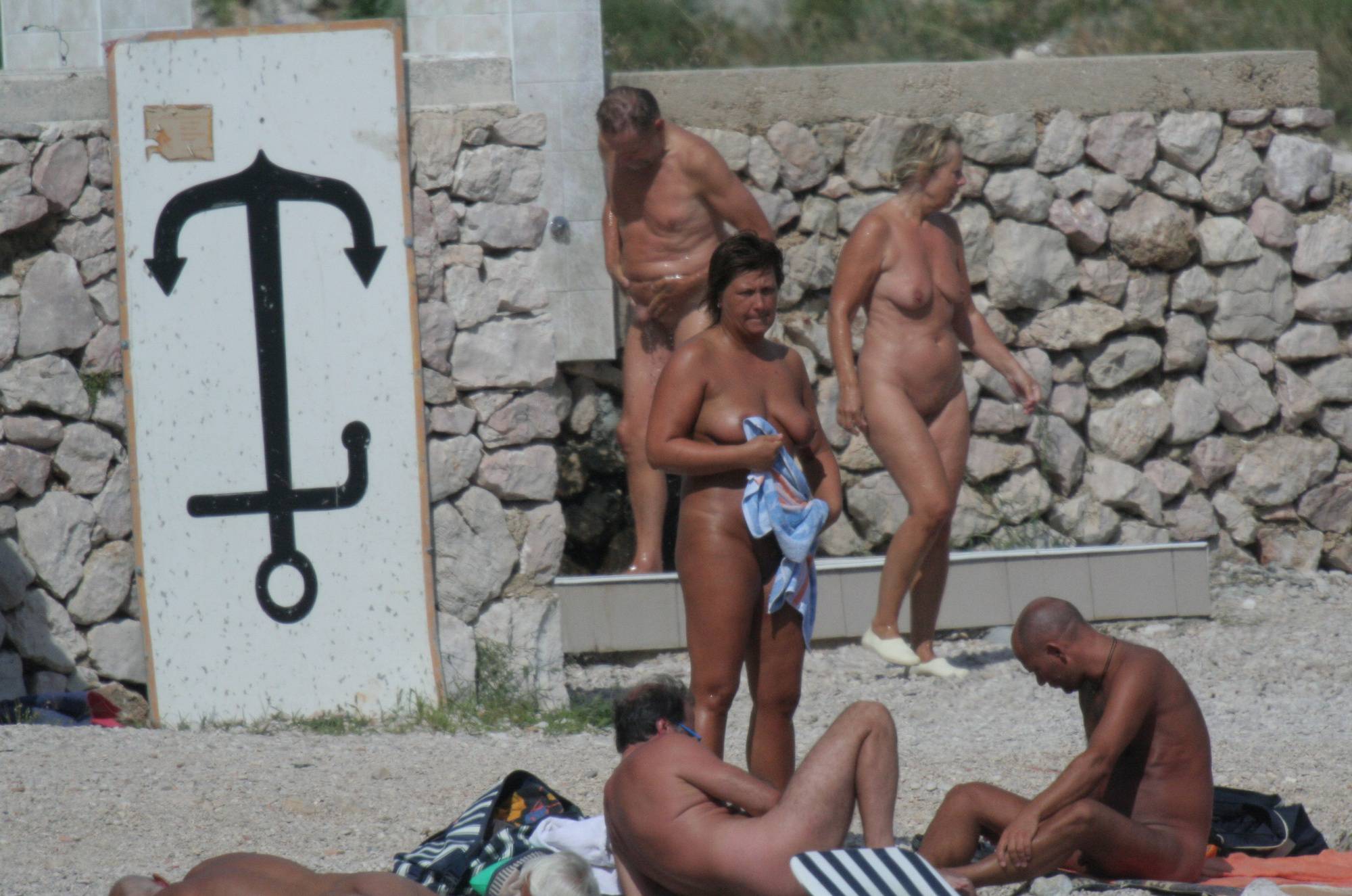 Croatian Baska Beach Visit - 1