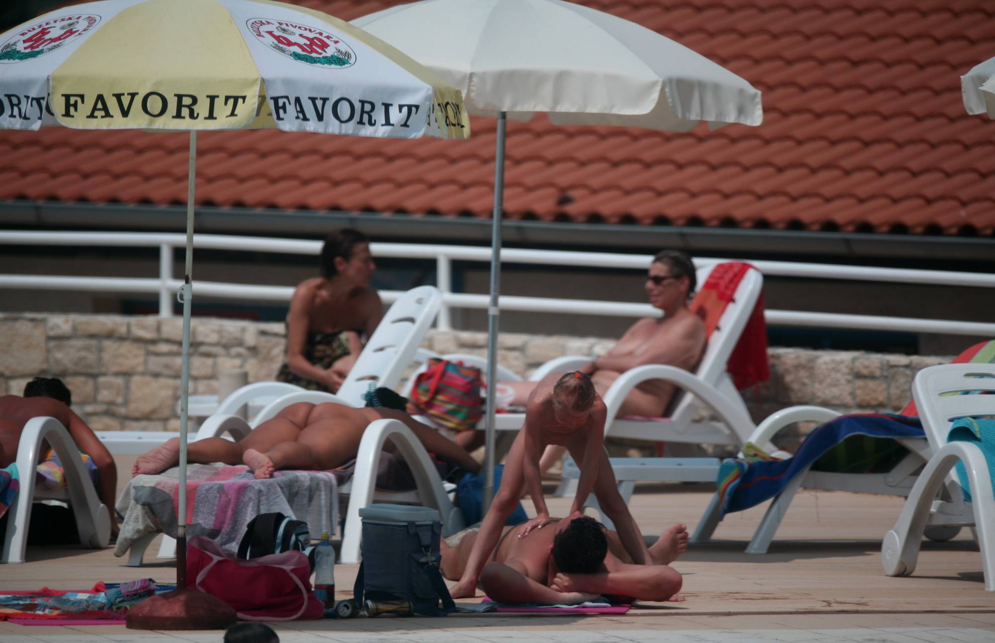 Purenudism Pics Daughter and Fathers Pool - 1