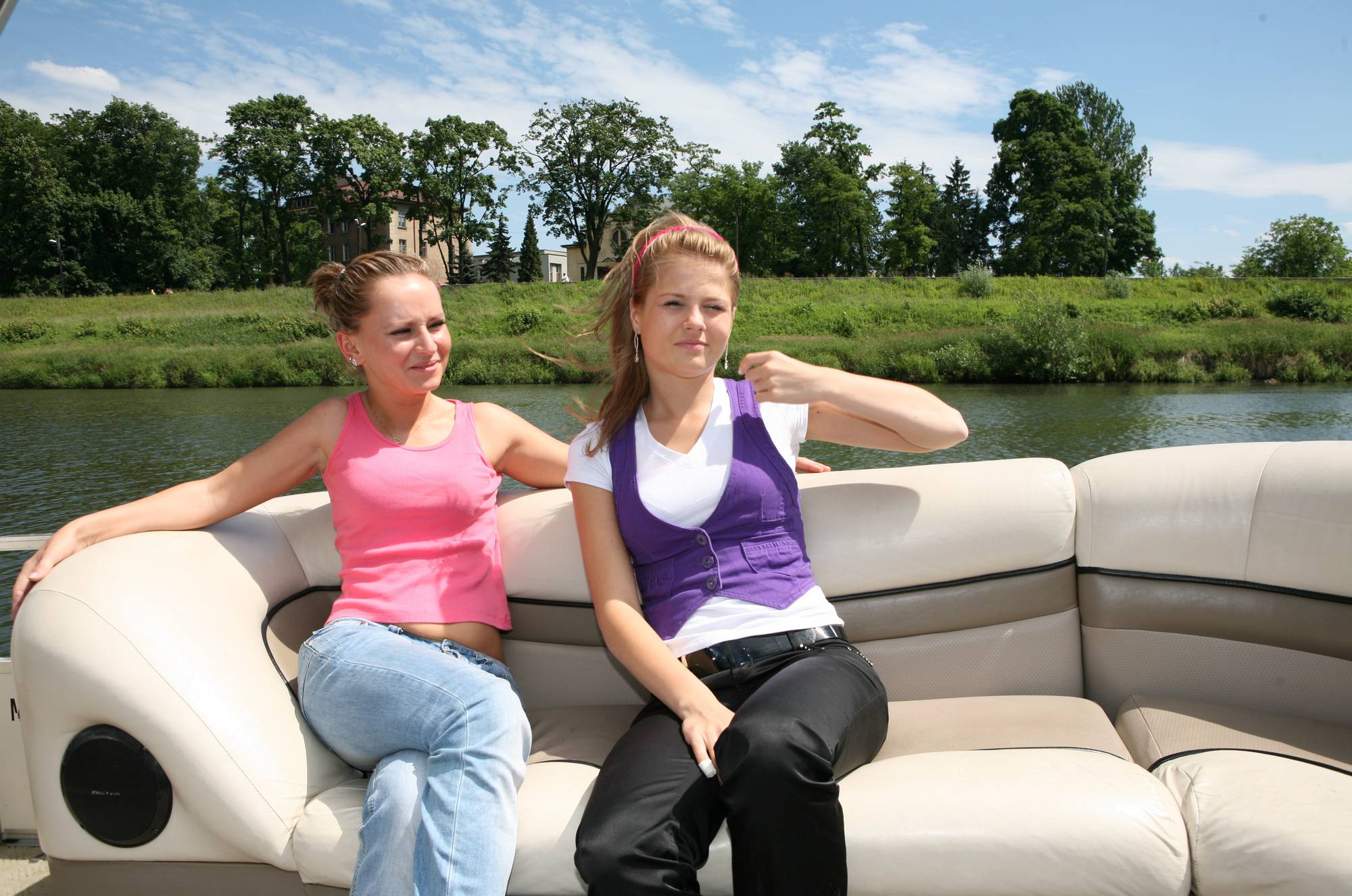 Purenudism Pics Dress Down On The Boat - 1