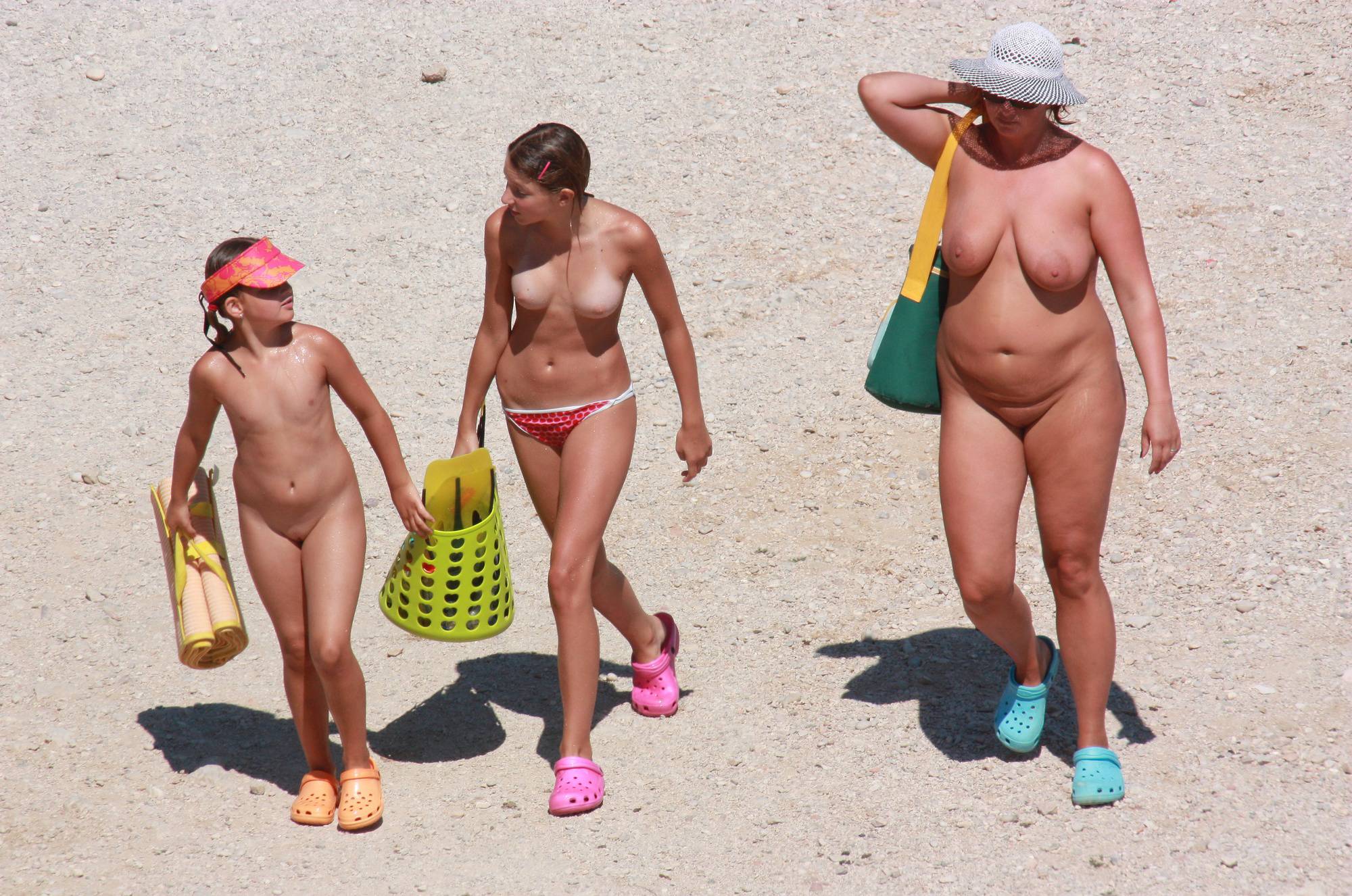 Family Beach Packing-Up - 2