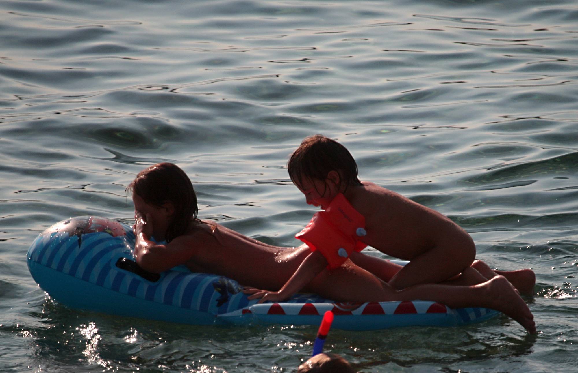 Purenudism Pics Father Floats His Daughter - 1