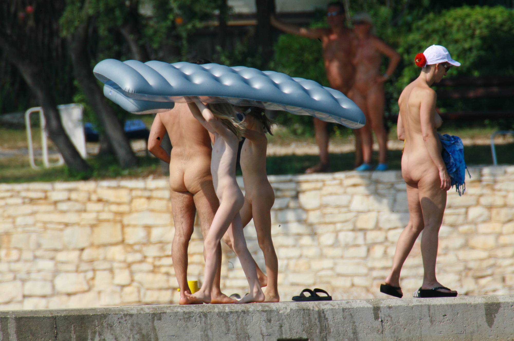 Kids Nudist Shore Floater - 2