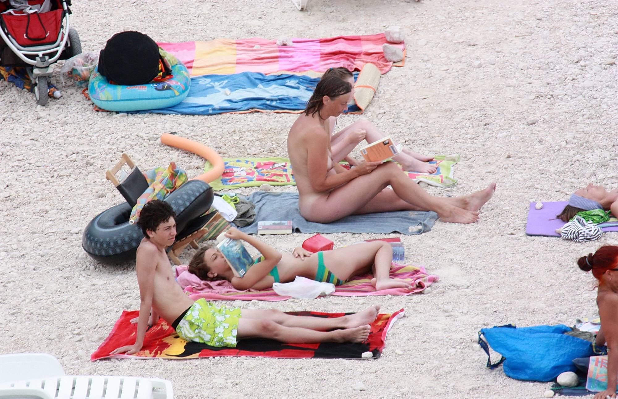 Purenudism Pics Lazy Day On The Sands - 1