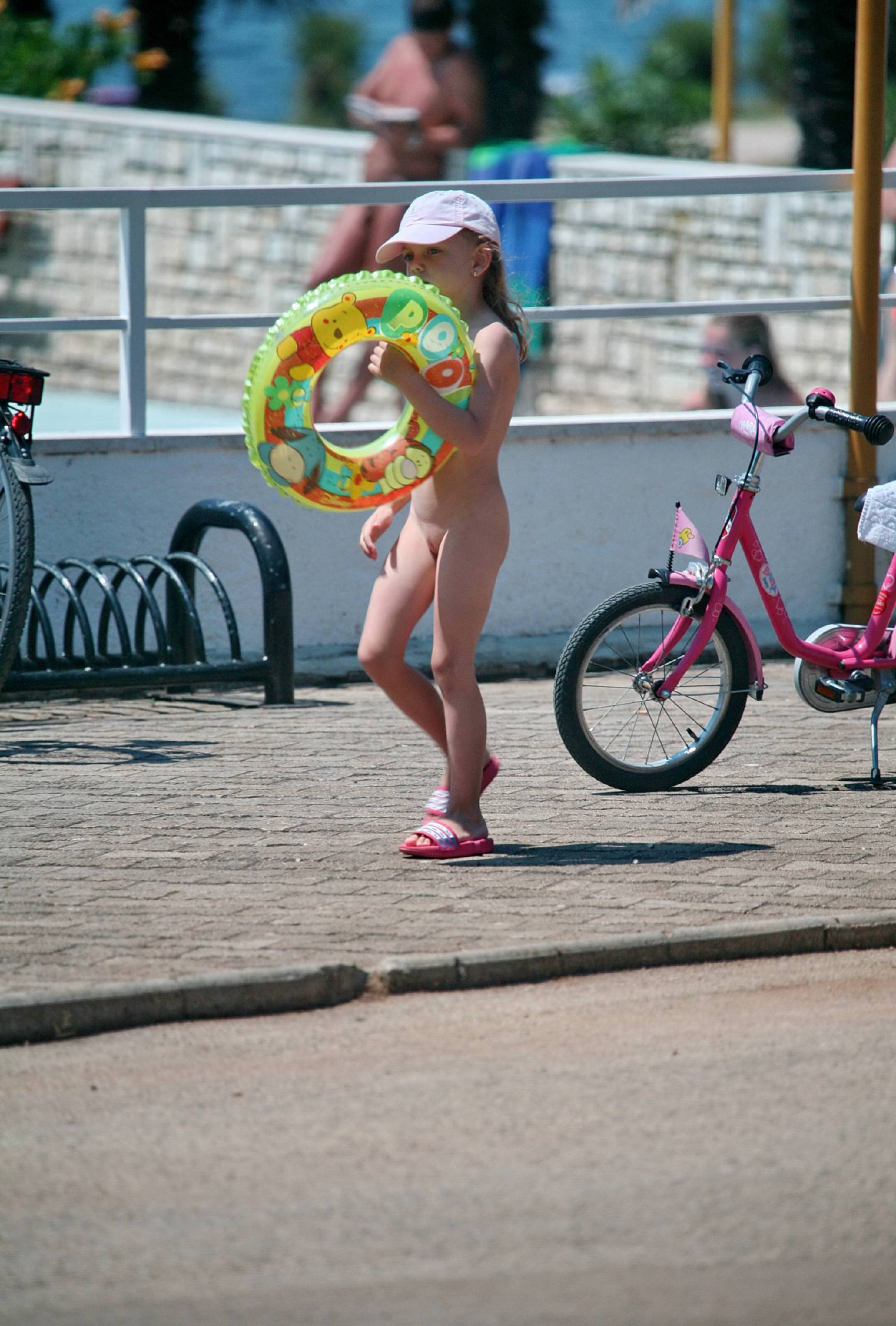 Purenudism Pics Naturist Caught in Walking - 1