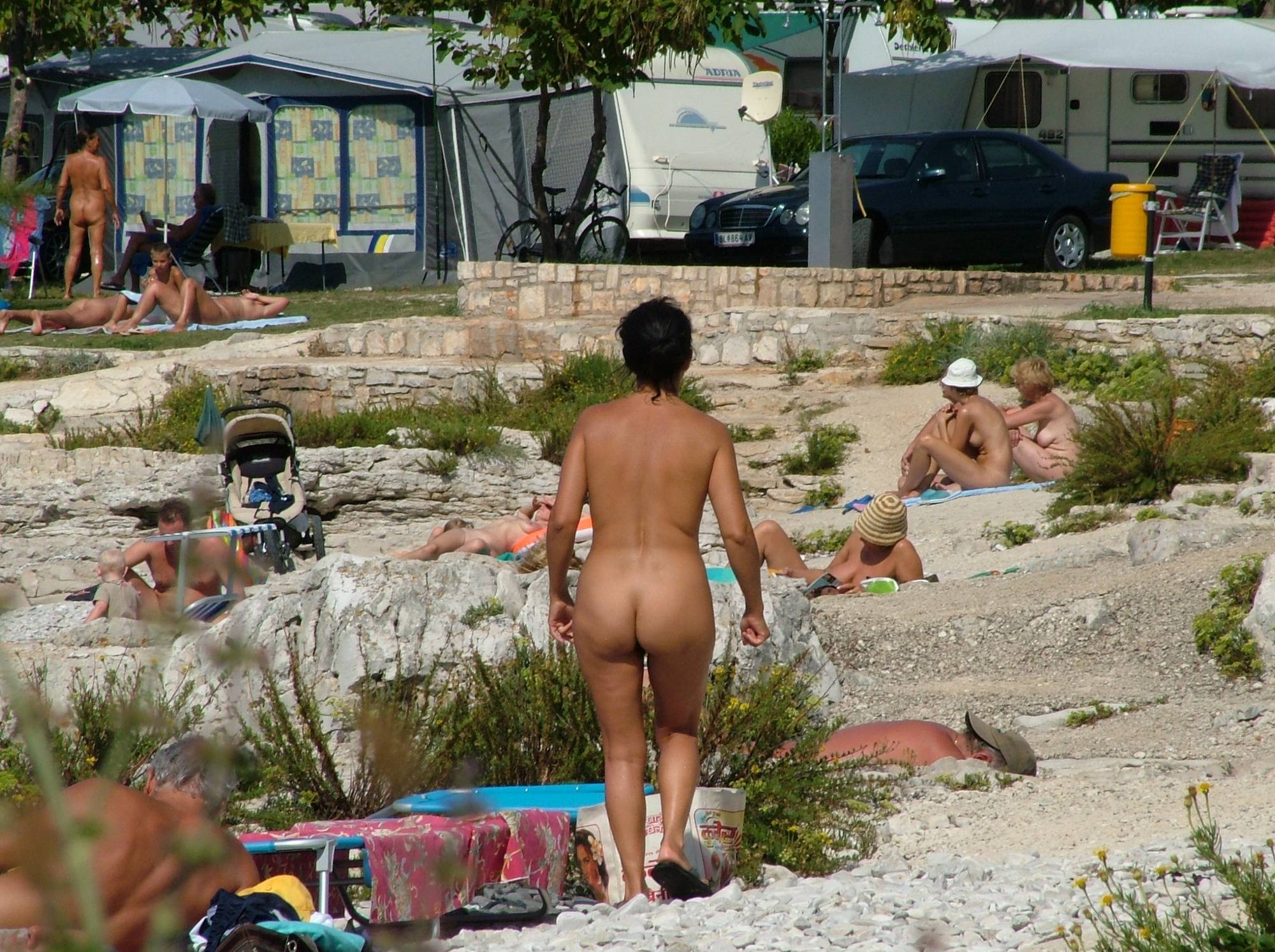 Purenudism Pics Naturist FKK Grass Shore - 1