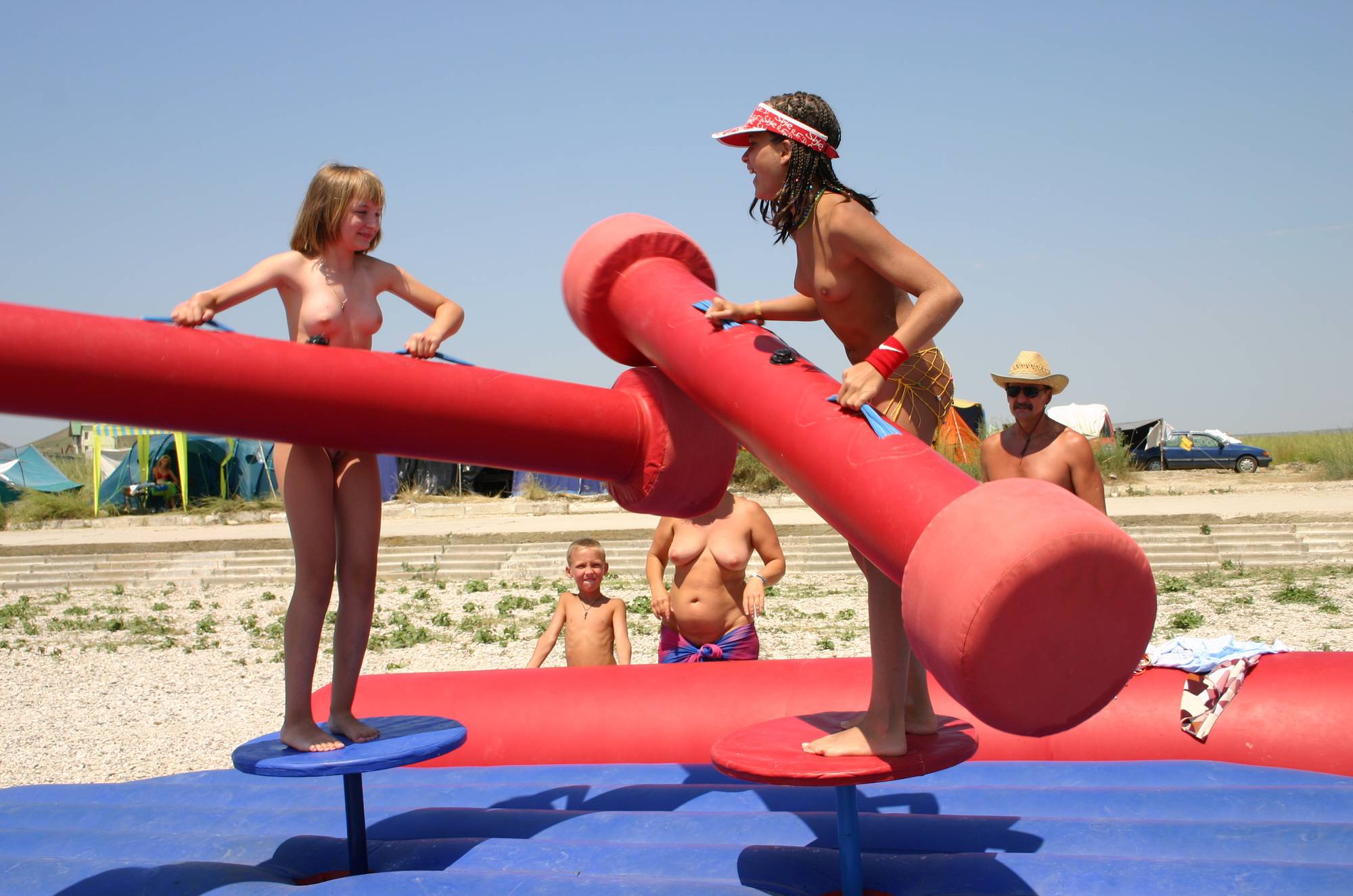 Naturist Family Gladiators - 1