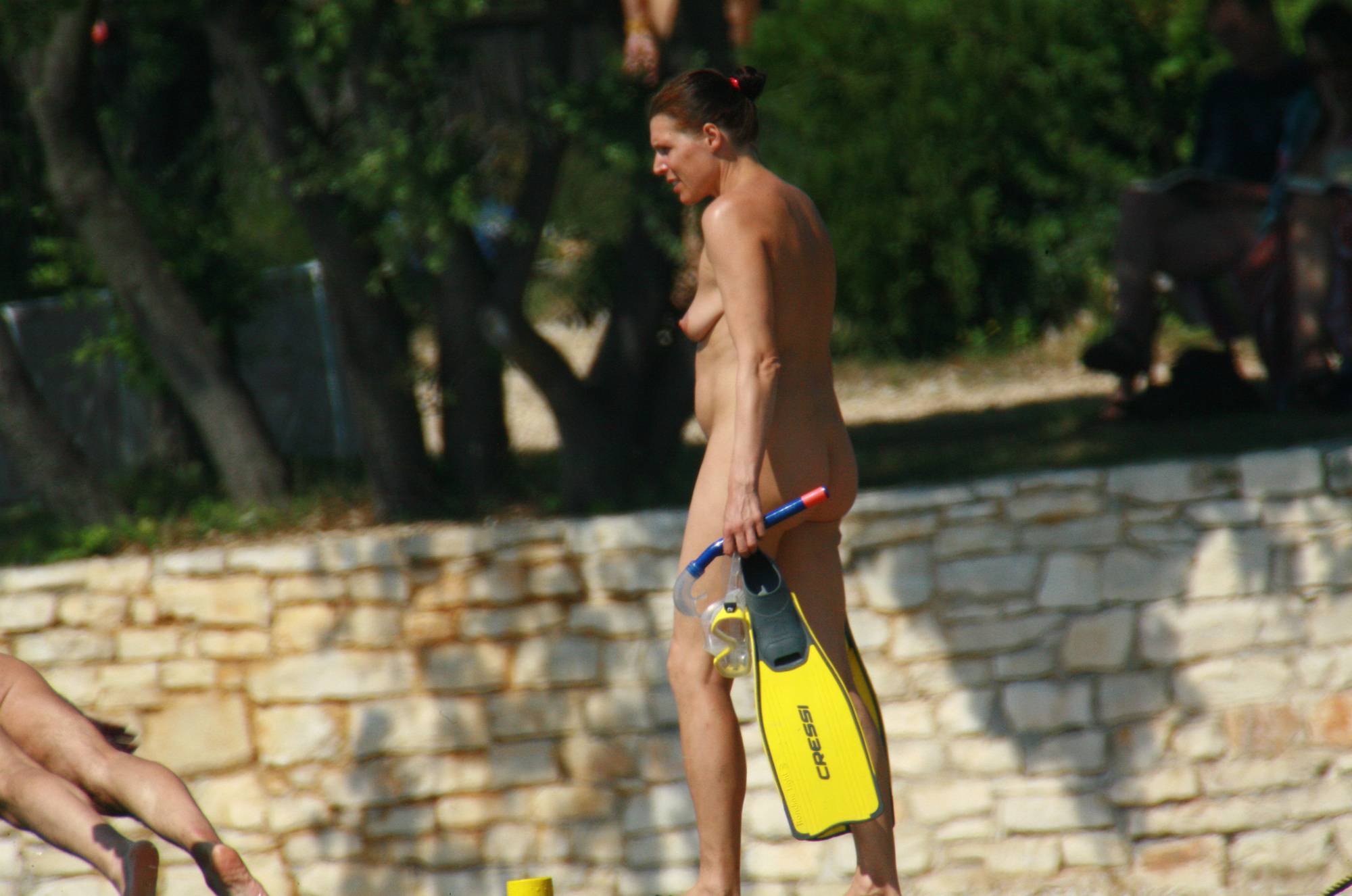 Naturist Family Scuba Dive - 2