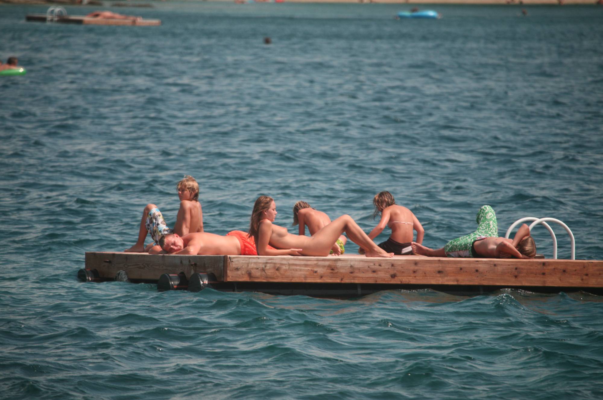 Purenudism Pics Naturist Group Water Slab - 1