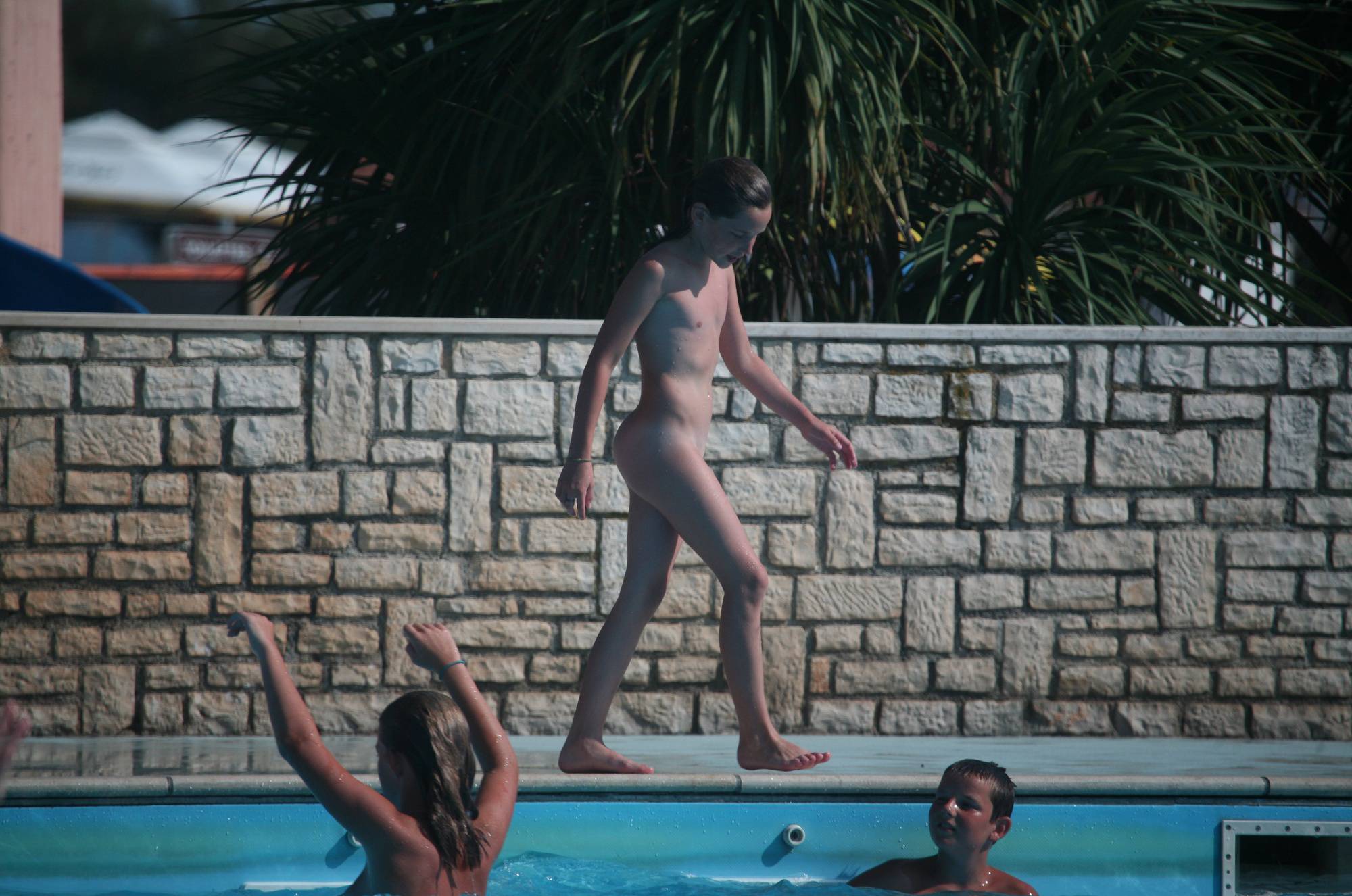 Purenudism Pics Naturist Kids Pool Ground - 1