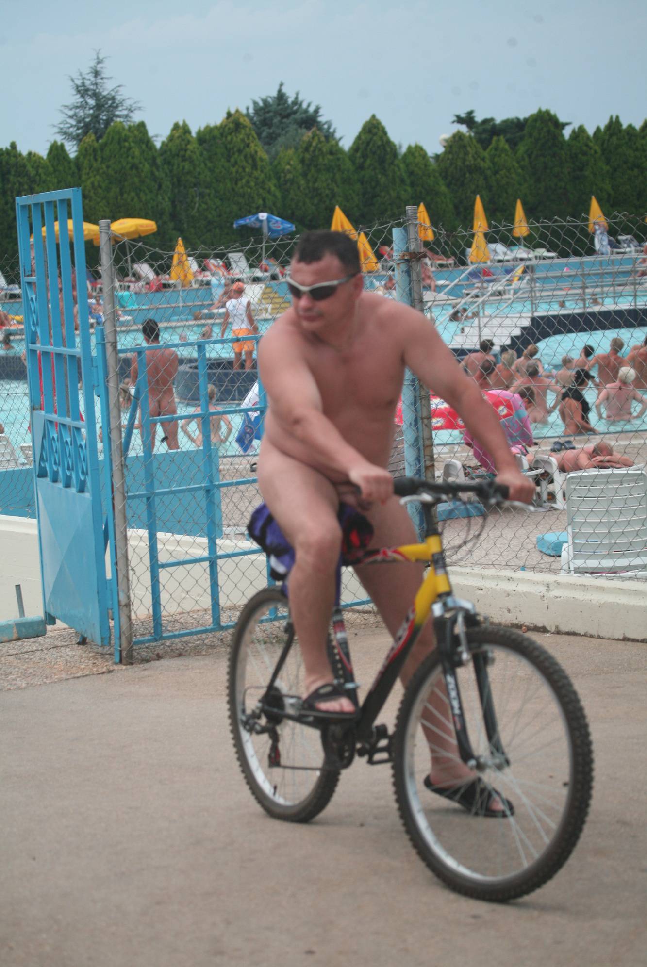 Purenudism Pics Naturist Pool Biking Exits - 1