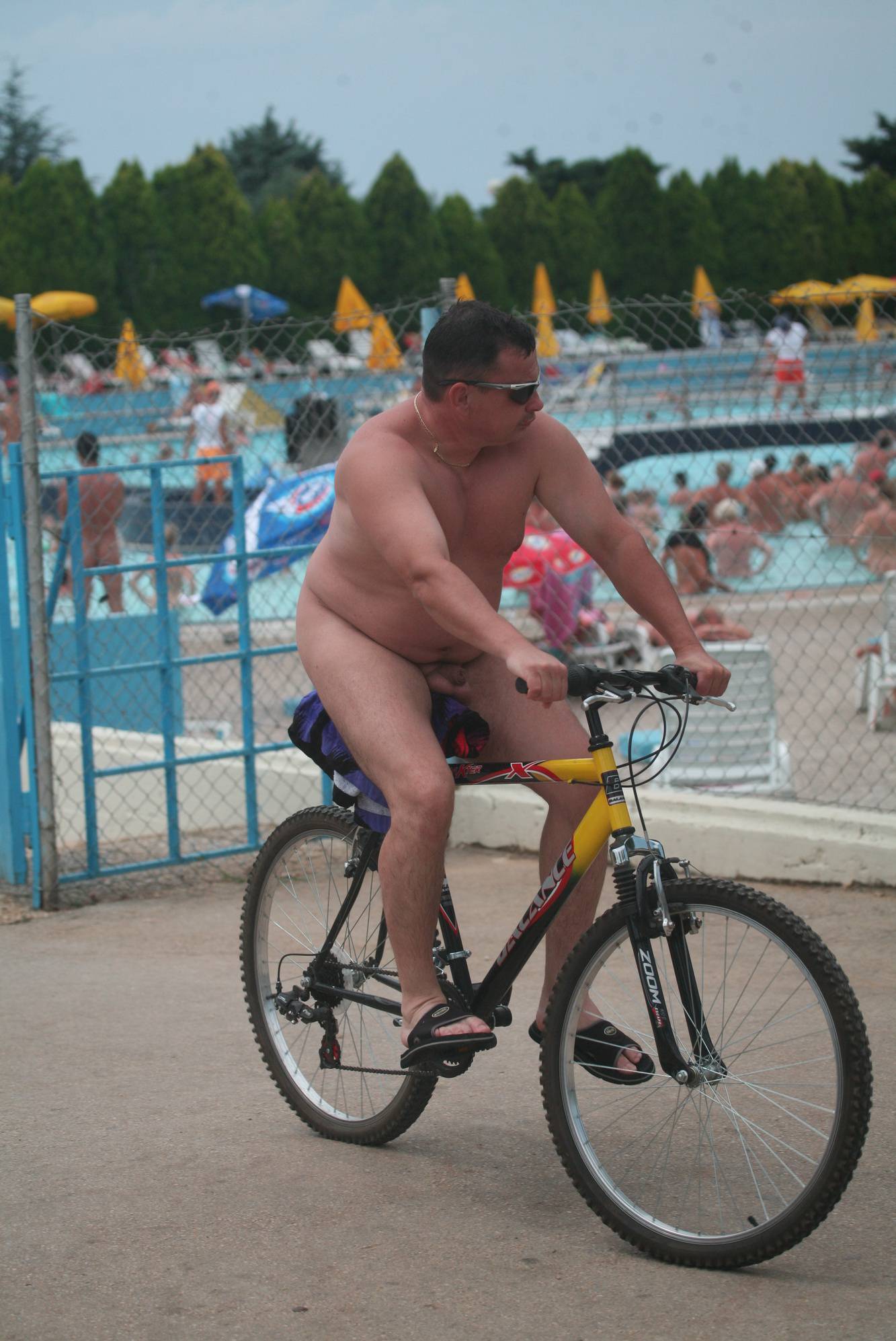 Naturist Pool Biking Exits - 2