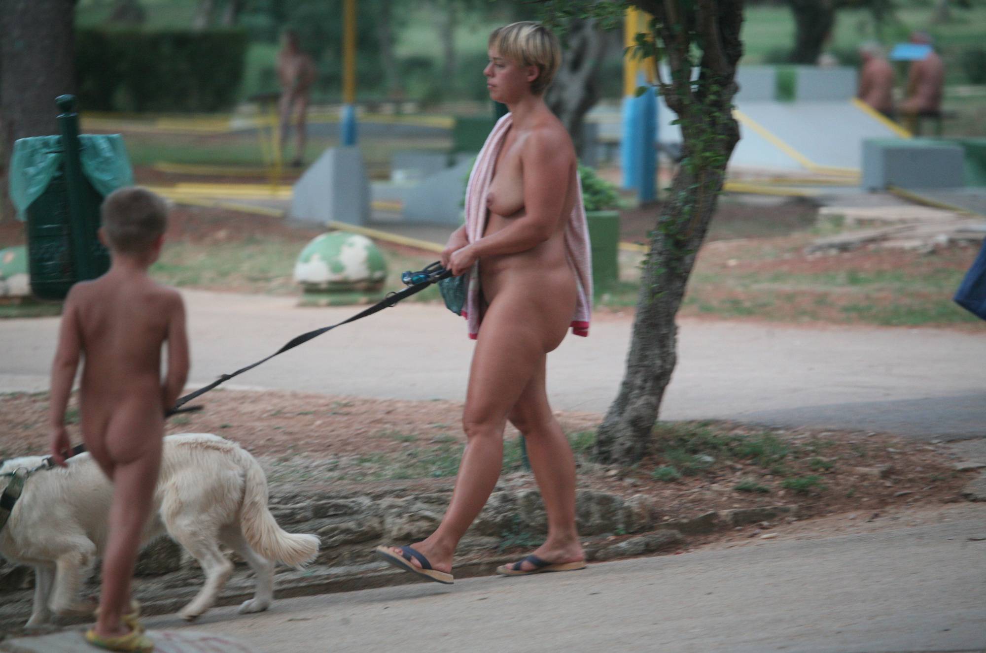 Nude Road Crossing Cuts - 1