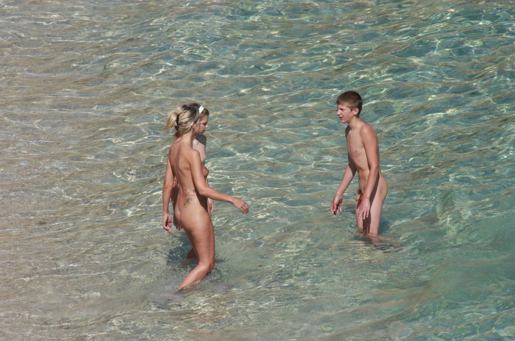 Nudist Beach Family Dog - 2